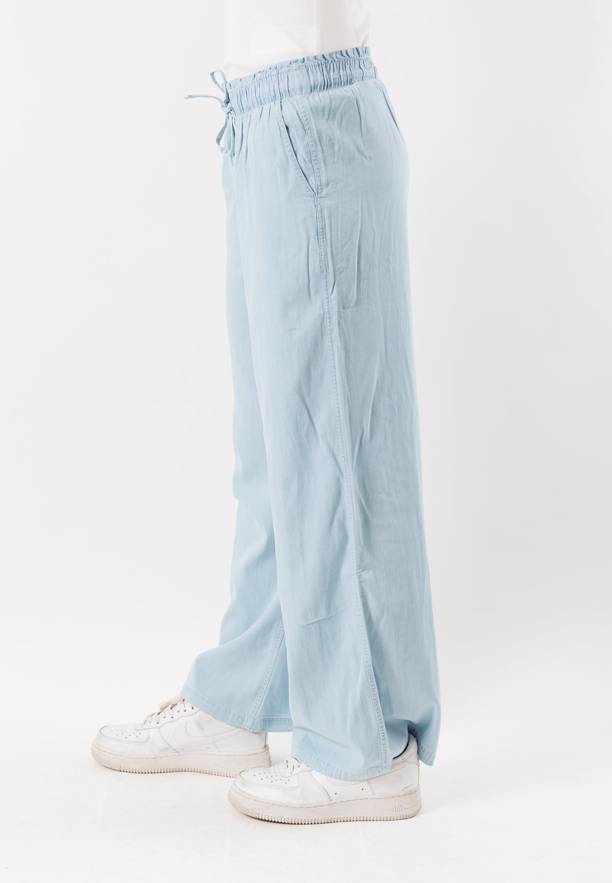 Pantaloni palazzo denim D42577