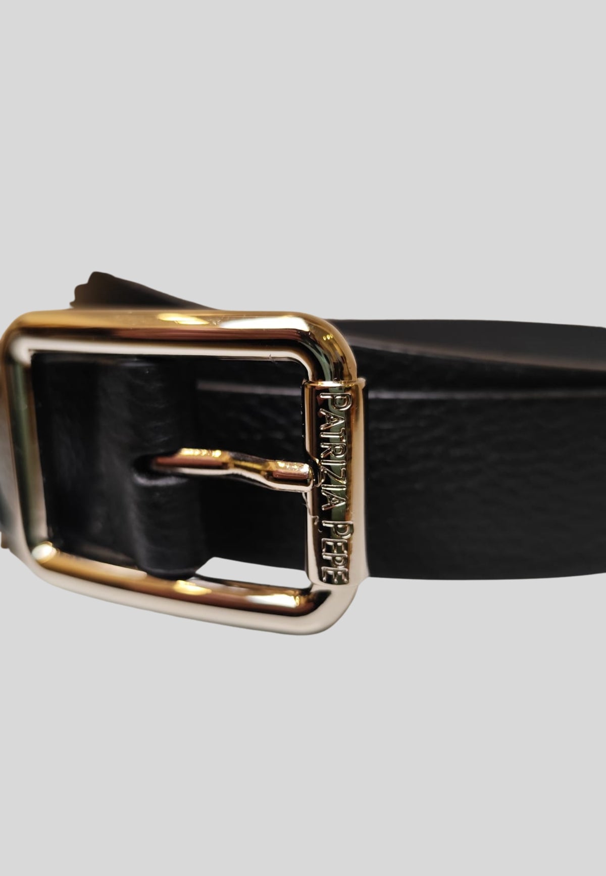PATRIZIA PEPE Women's belt Black-silver