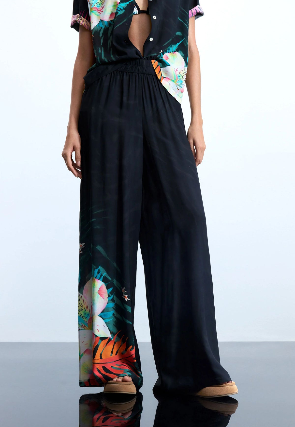 DESIGUAL Women's Trousers Black