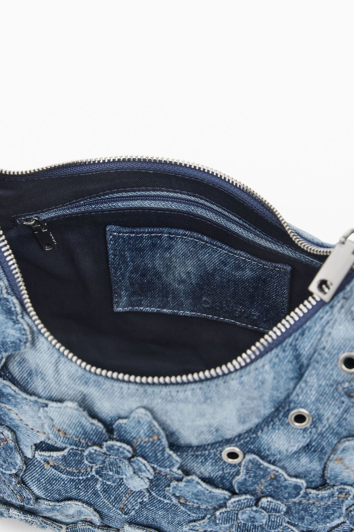 Borsa media in denim 26WAXD195008