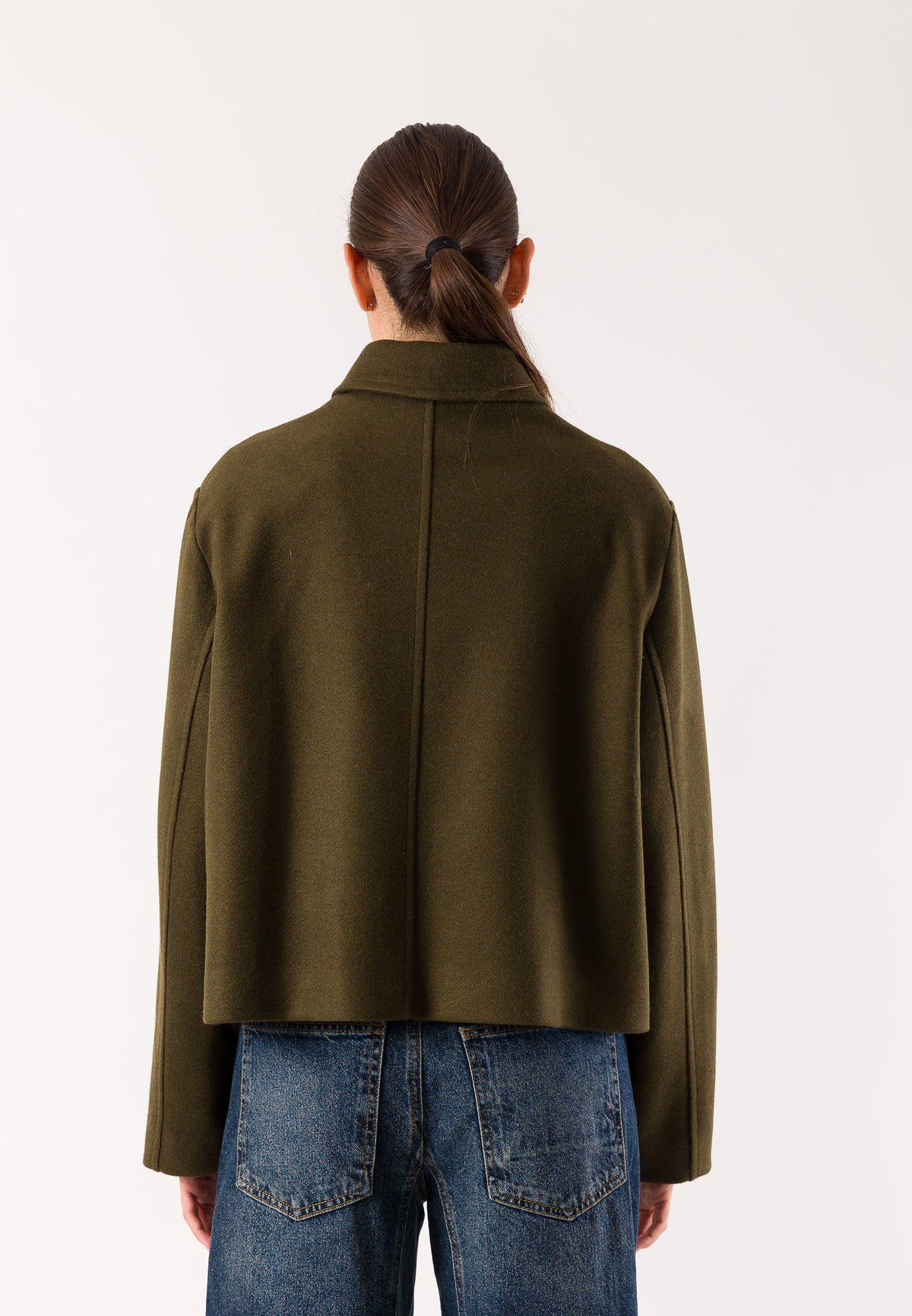 Mesange AI26616 giaccone corto oversize
