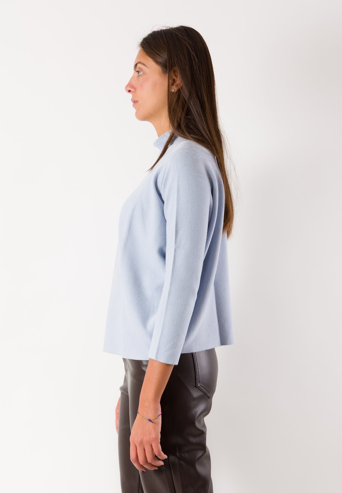 Maglia morbida collo ondulato 3M1711