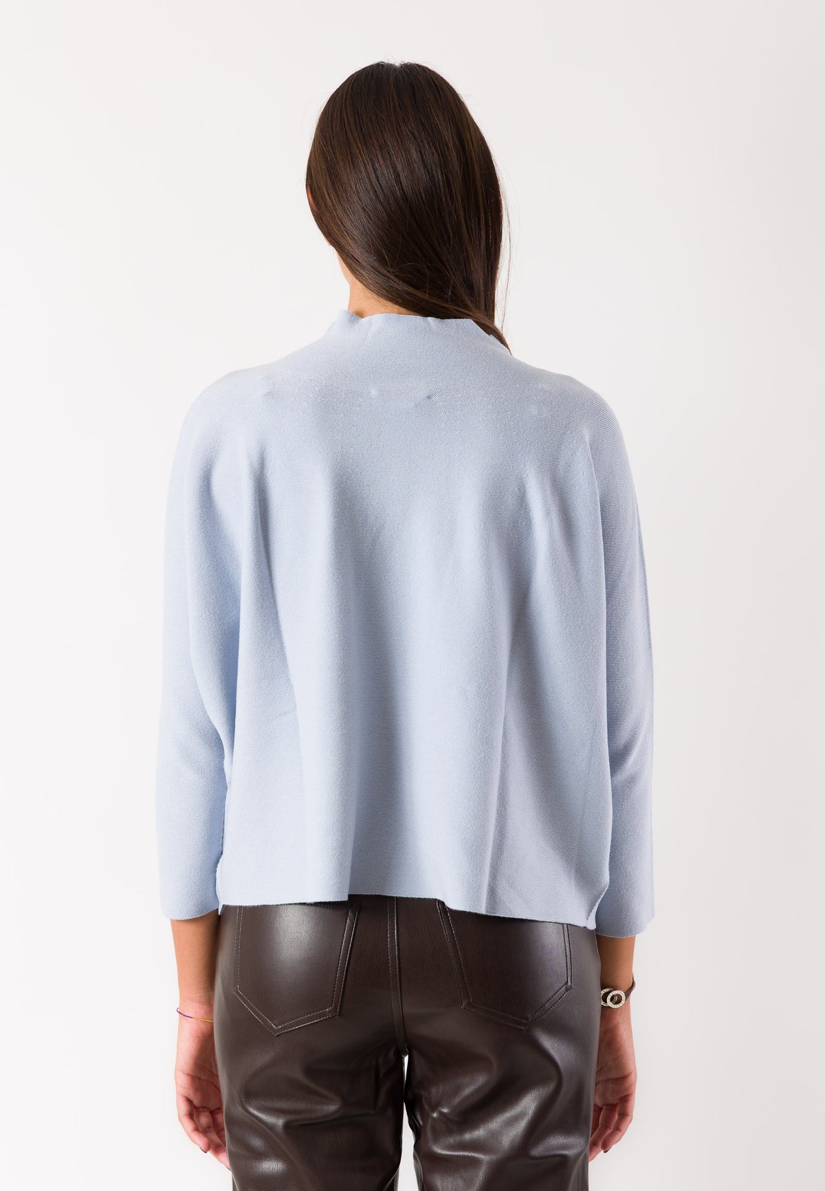 Maglia morbida collo ondulato 3M1711