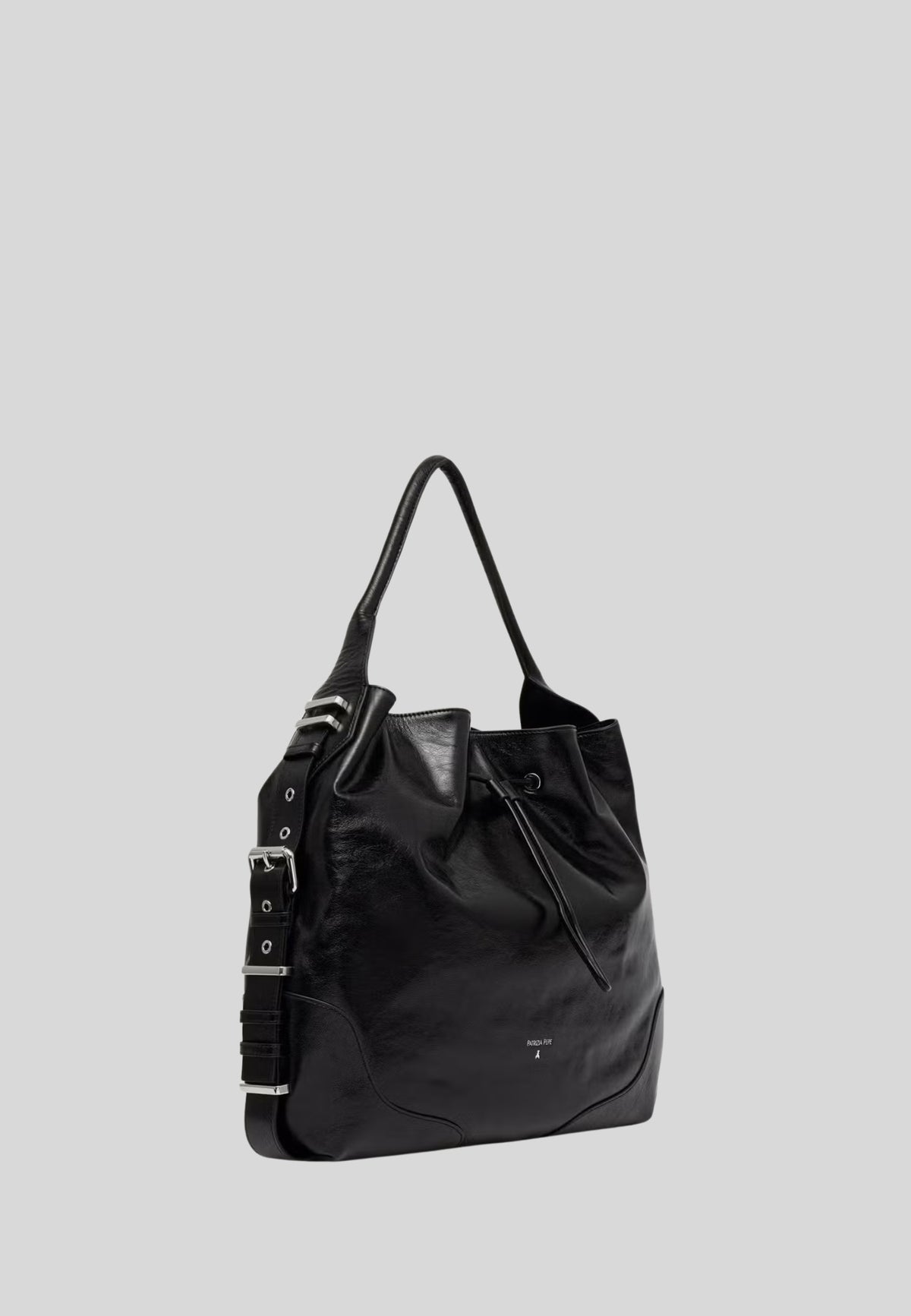 Borsa shopper nera Patrizia Pepe – un'elegante proposta capiente per il formato A4 2B0000L0002K103