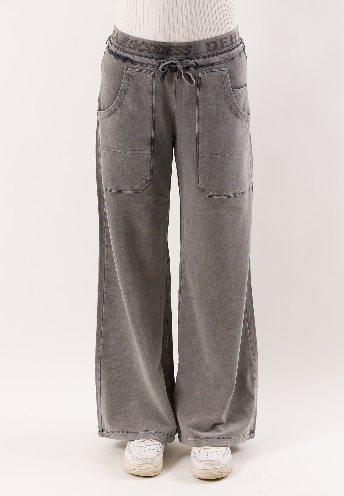 Deha D52115 pantaloni wide leg