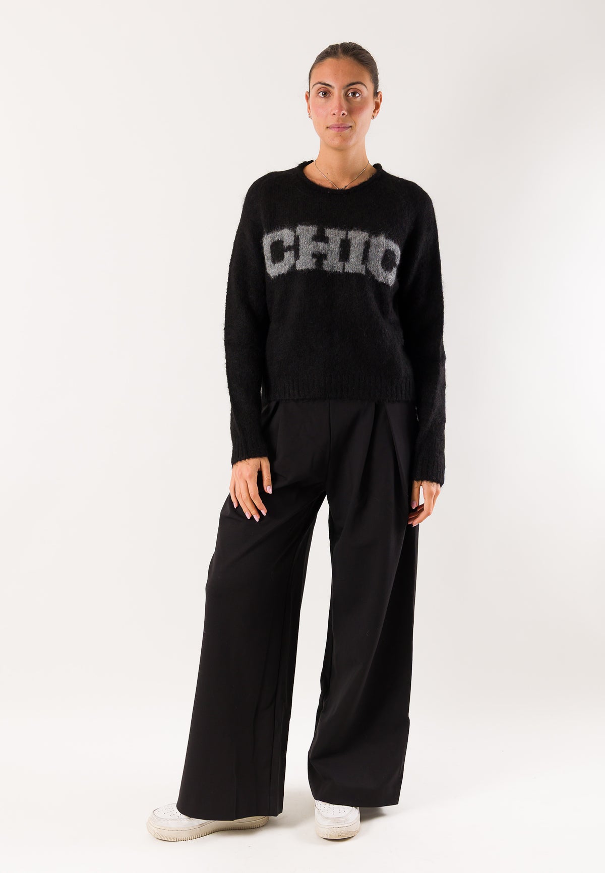 Deha D52700 maglia jacquard alpaca