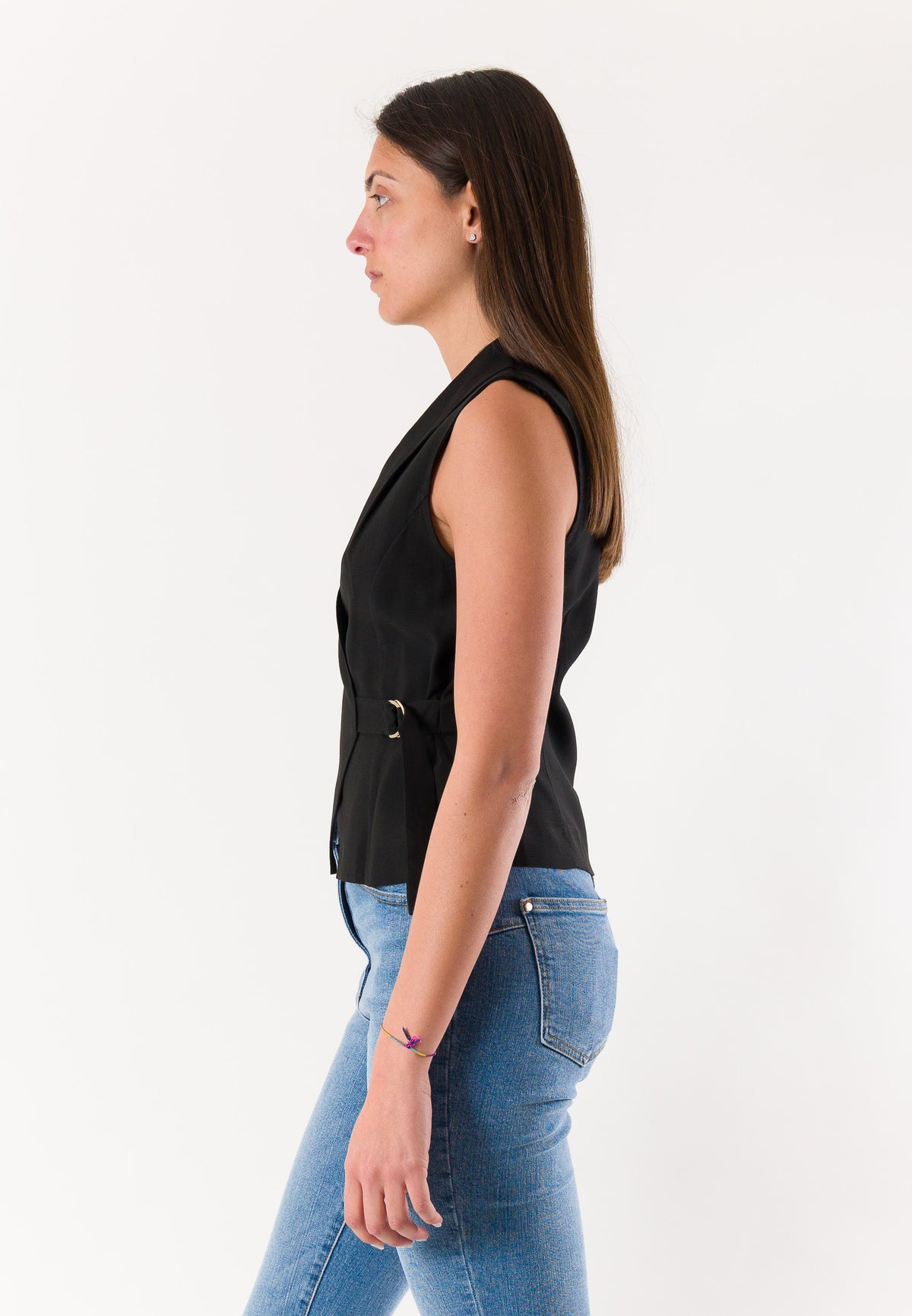 PE26281NERO - Gilet - MESANGE