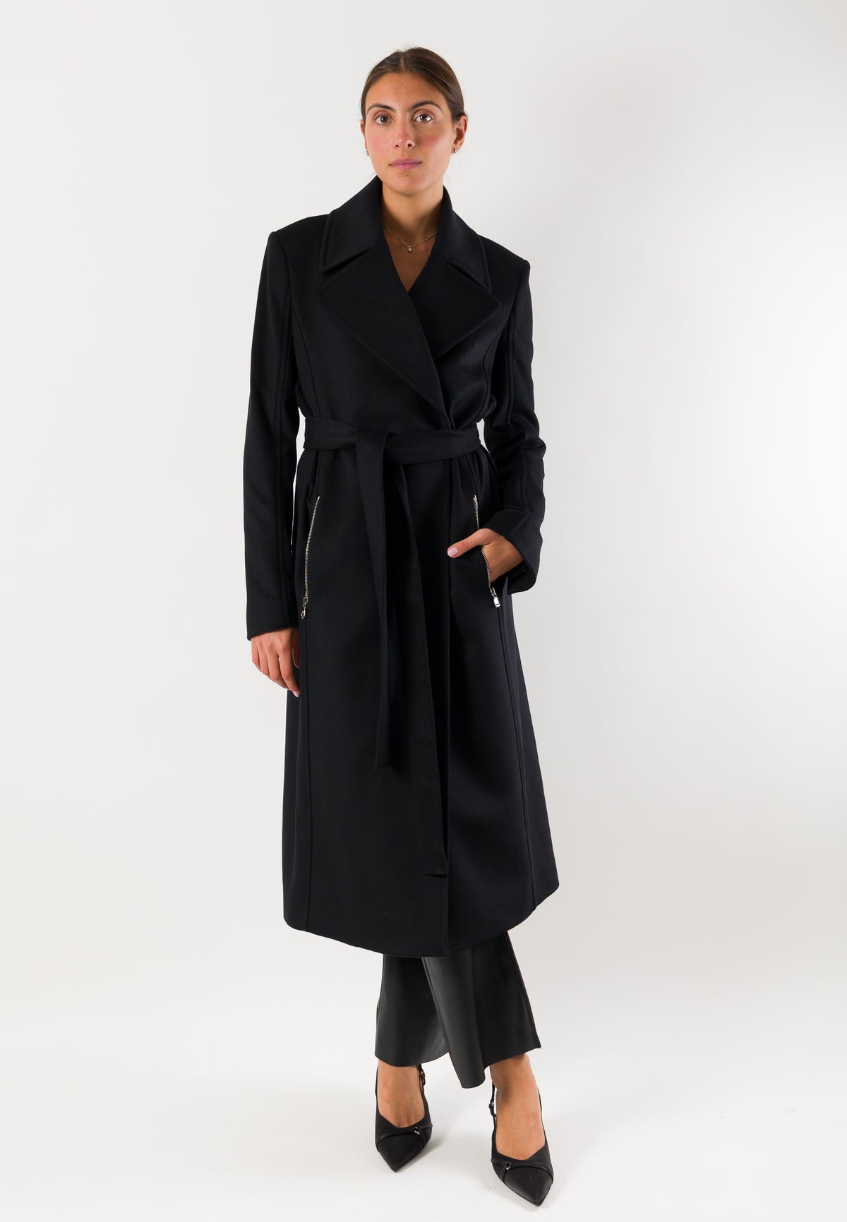 Patrizia Pepe 2O0225 cappotto con cintura