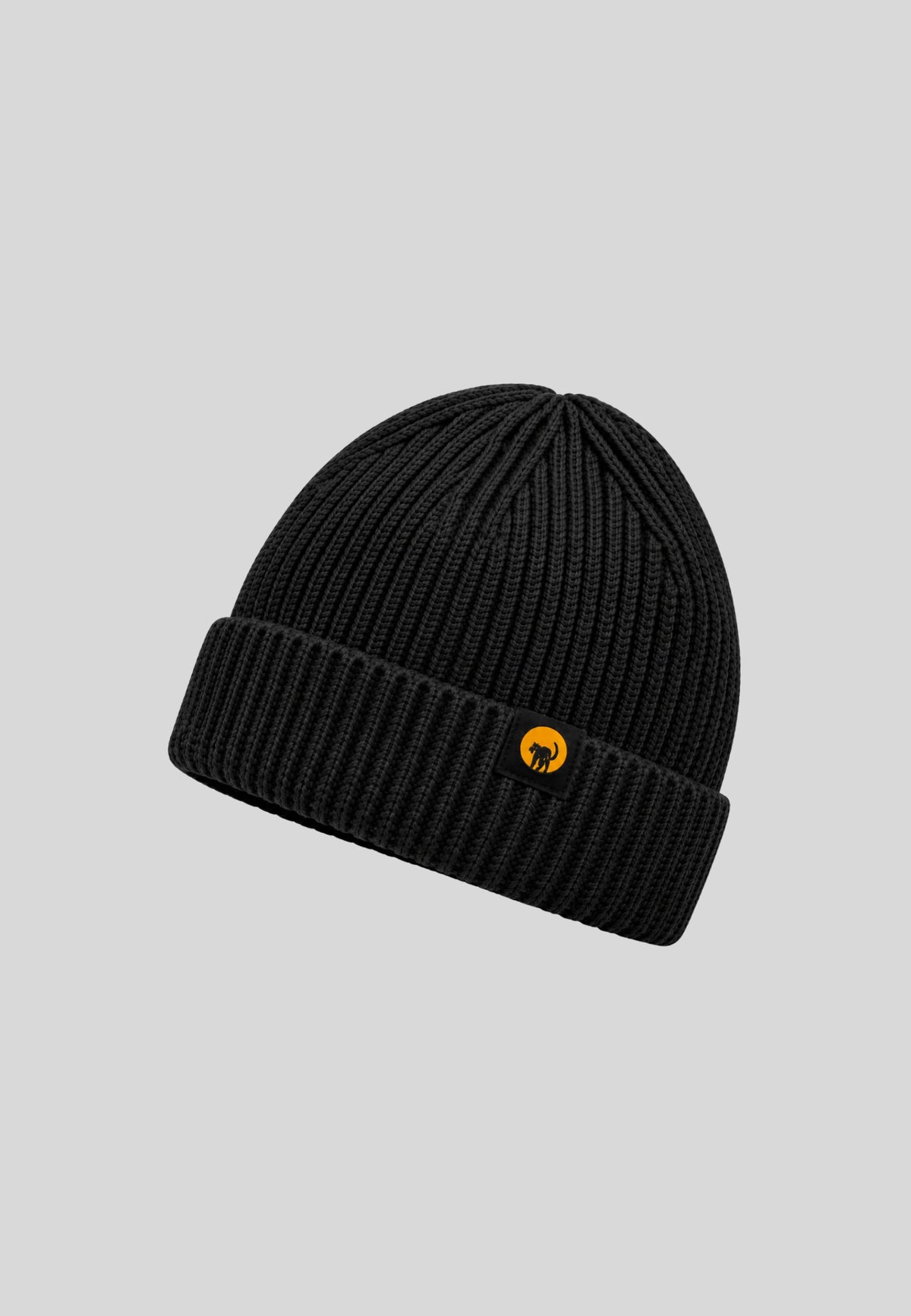 Cappello Unisex Ciesse Piumini Jet Black Nero in Maglia a Costine KASEMJET BLACK