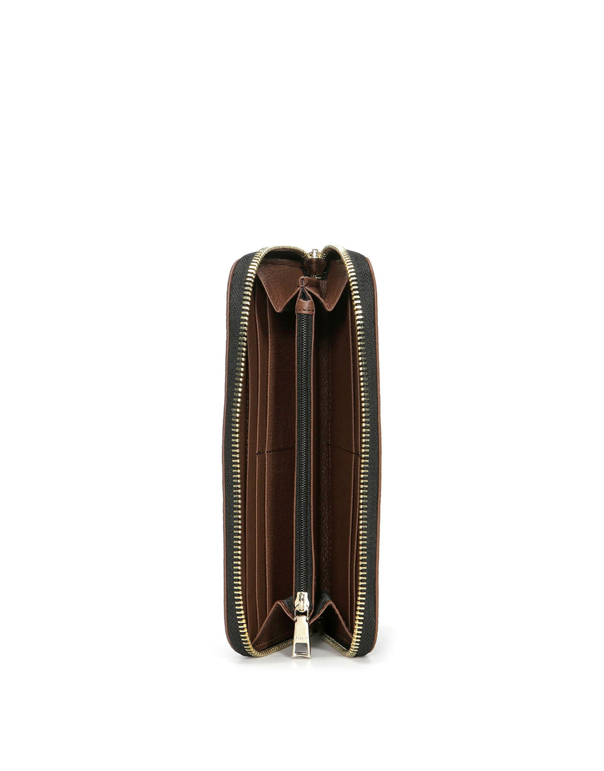 Portafoglio Zip Around Heritage Logo Classic Nero/marrone TE9001PP02Q1100DPVC NERO