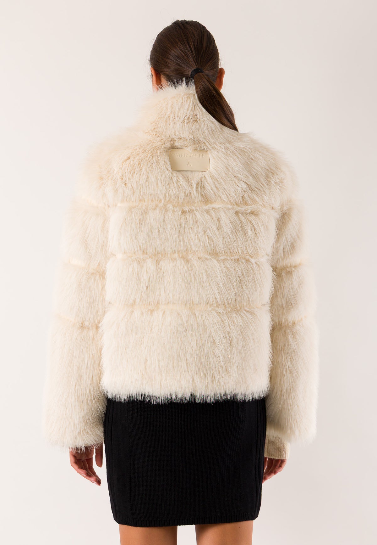 Patrizia Pepe 2O0185 eco-pelliccia cropped