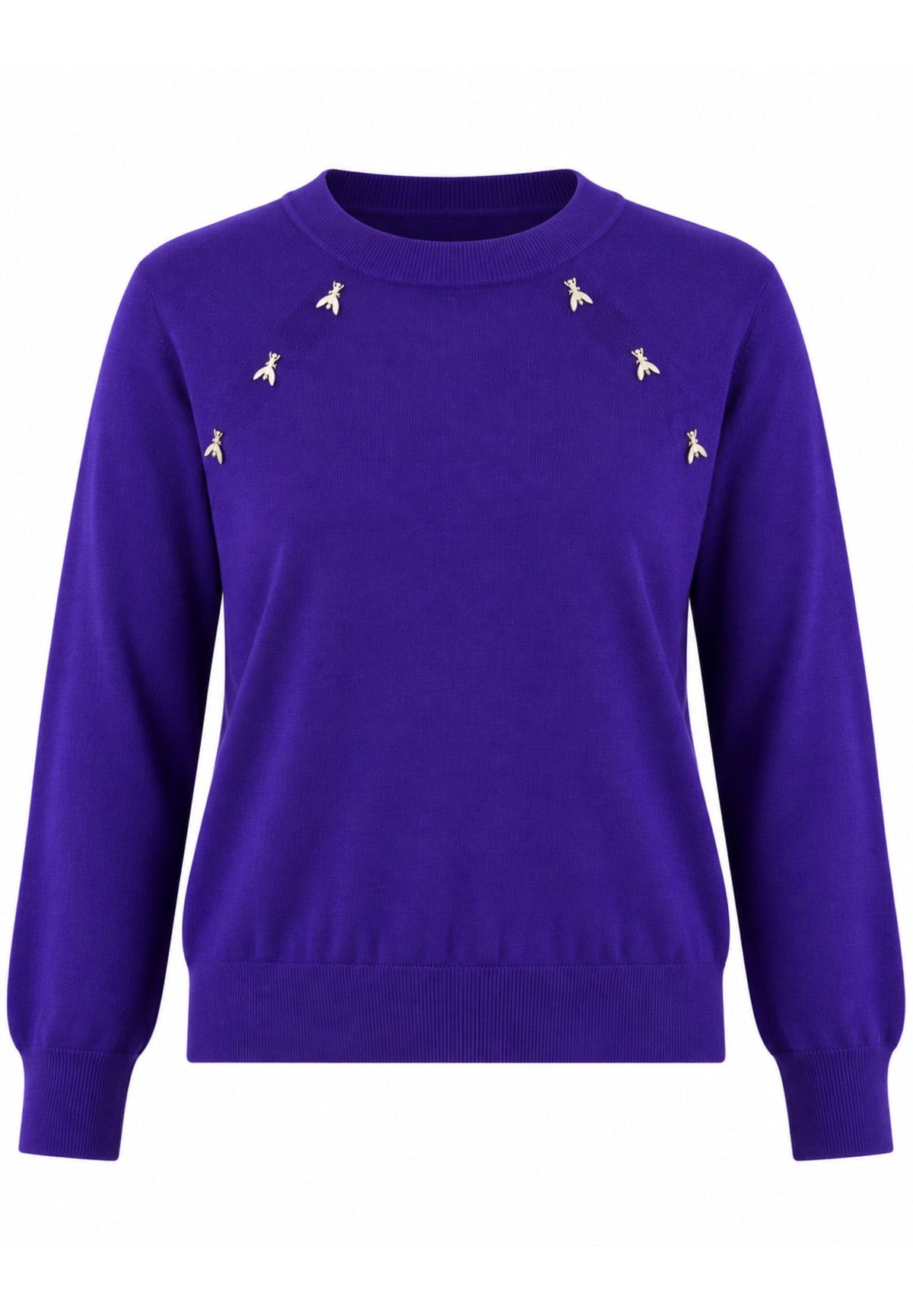 Maglia lana dettagli decorativi 8K0430