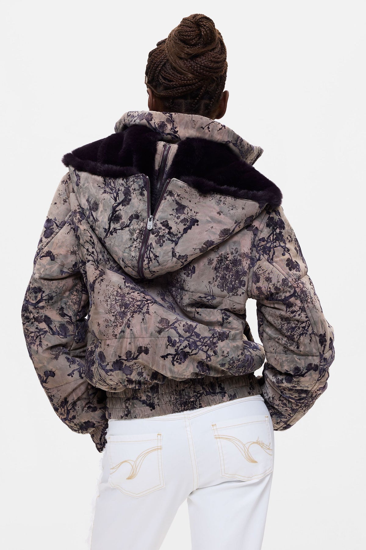 cappotto imbottito corto floccato 26WWEW422044