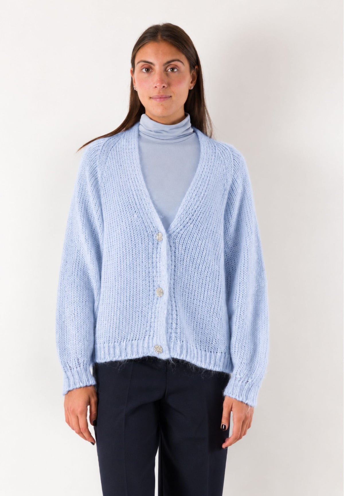 Kontatto 3M1831 cardigan scollo V morbido