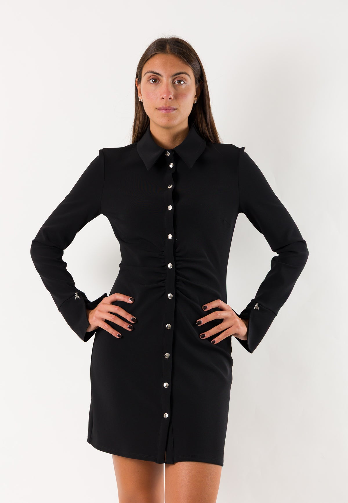 Patrizia Pepe 2A0120 abito camicia aderente