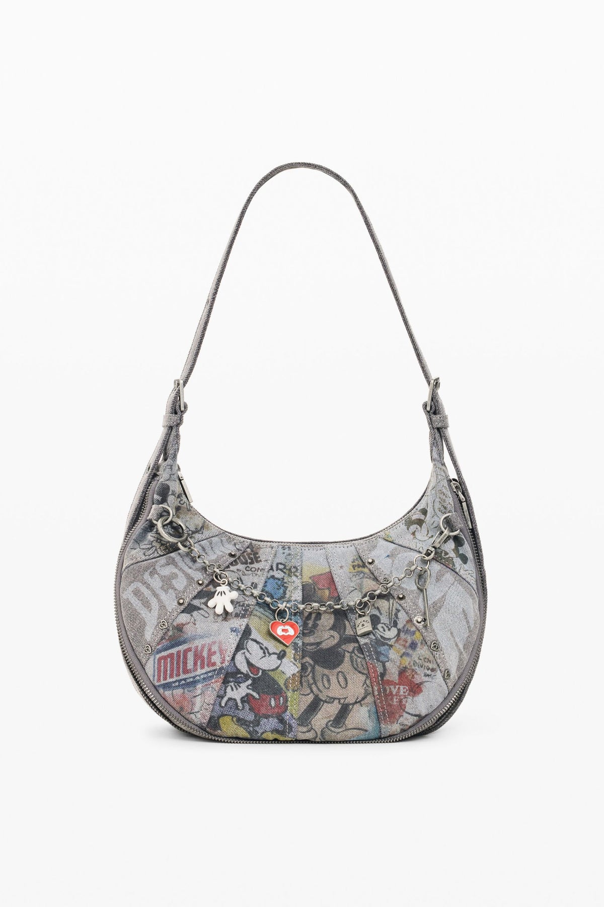 Borsa Denim Media Mickey 26WAXD222060