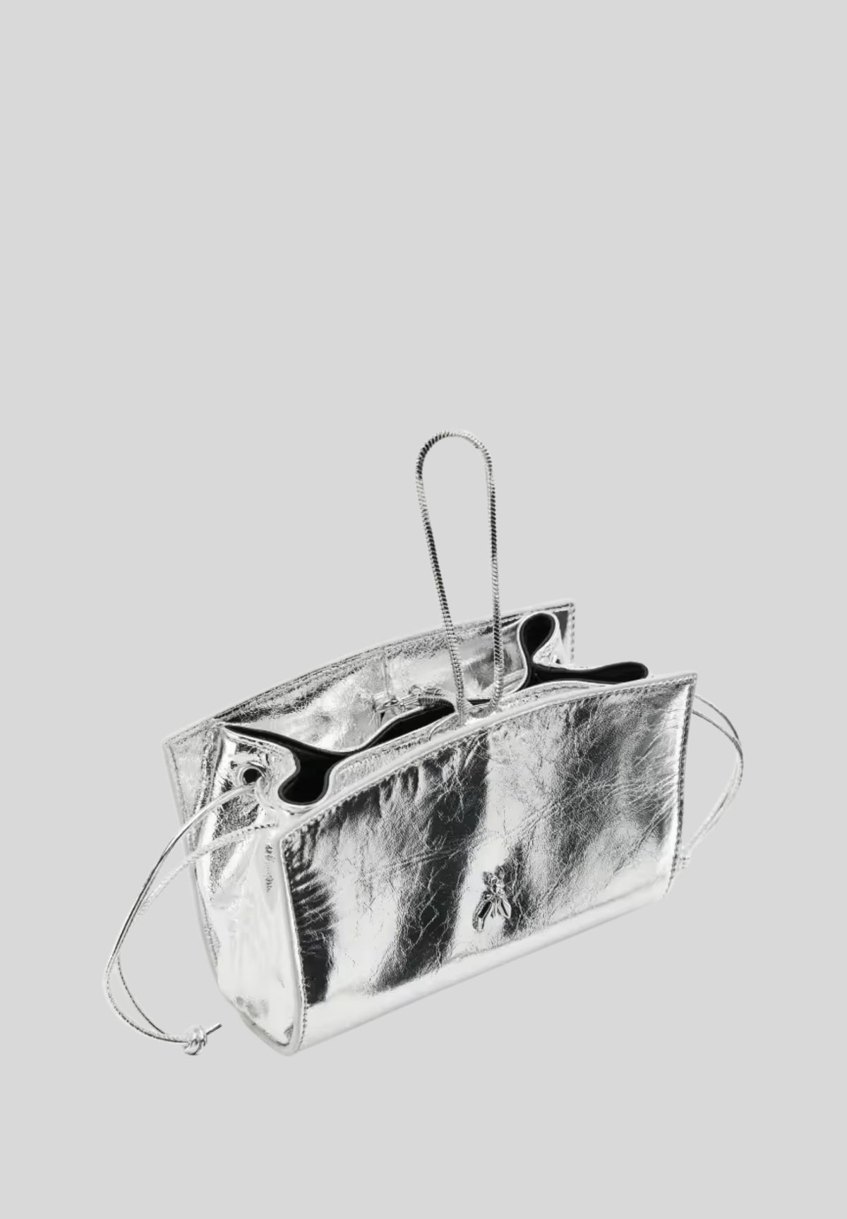 Pochette mini in pelle laminata 8B0059L0009S731