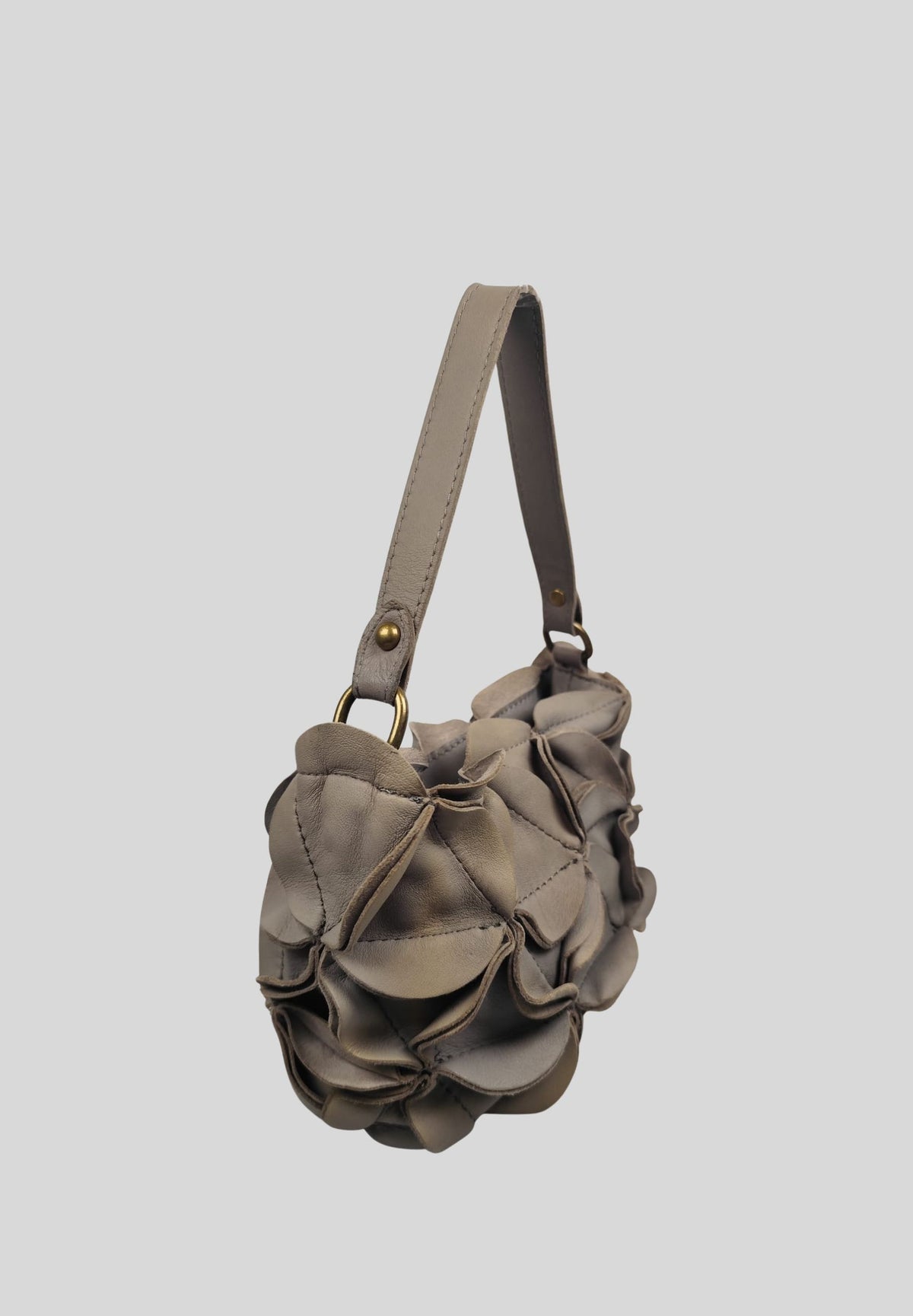 borsa in vera pelle lavorata AR080