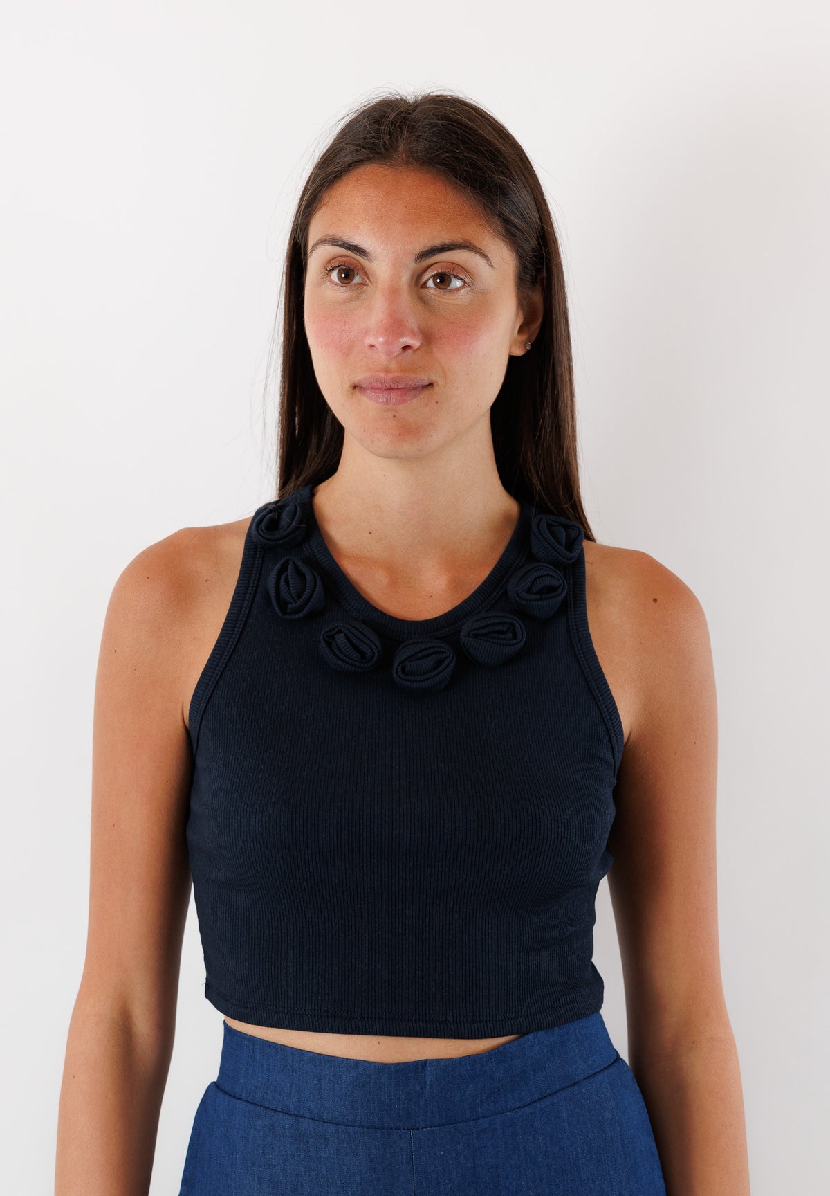 Women's Blue KONTATTO Top