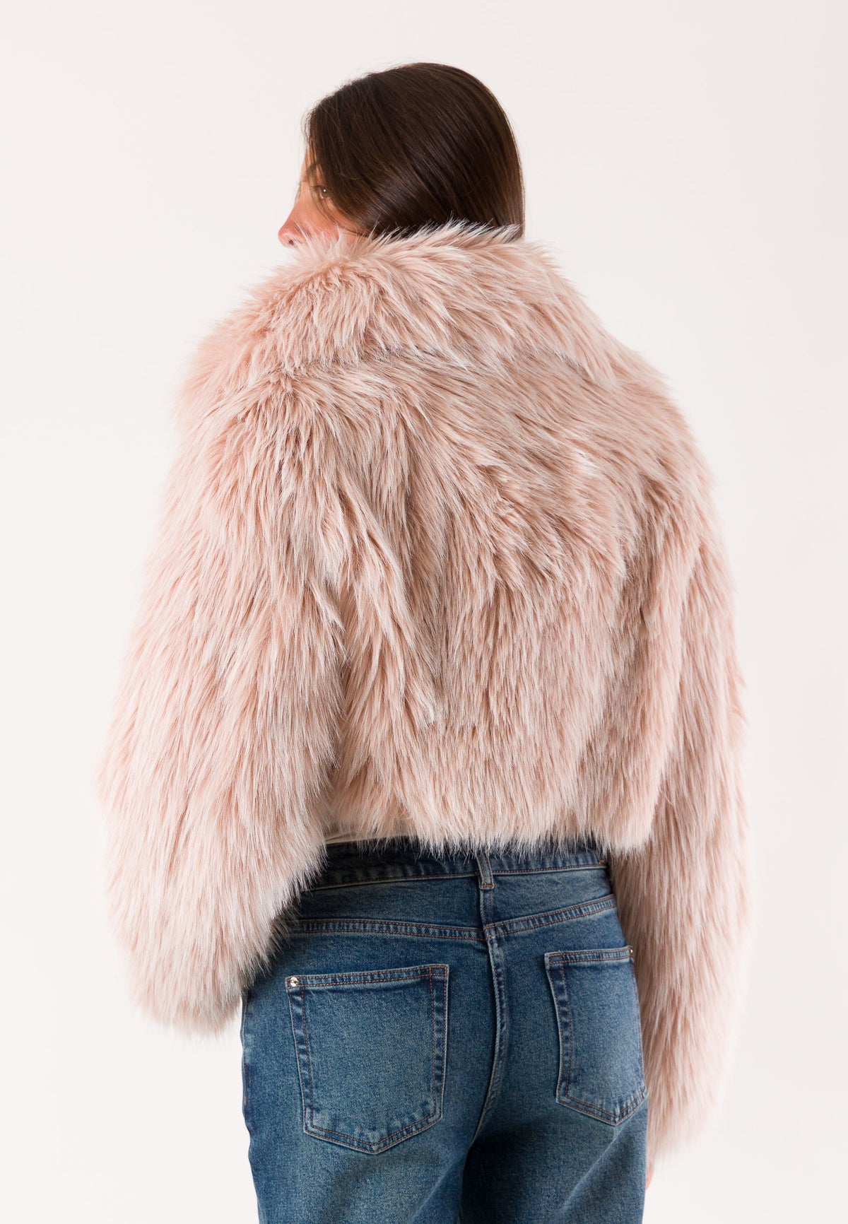 PATRIZIA PEPE Women's ROSE BAYLAGE FUR Jacket