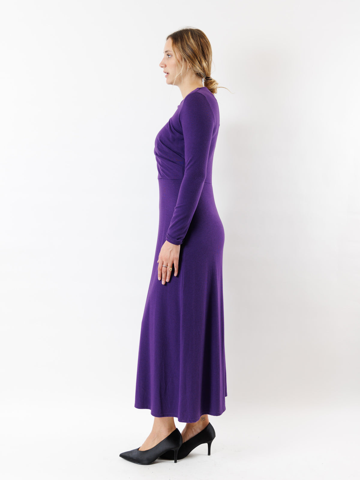 MESANGE Women's Purple Dresses
