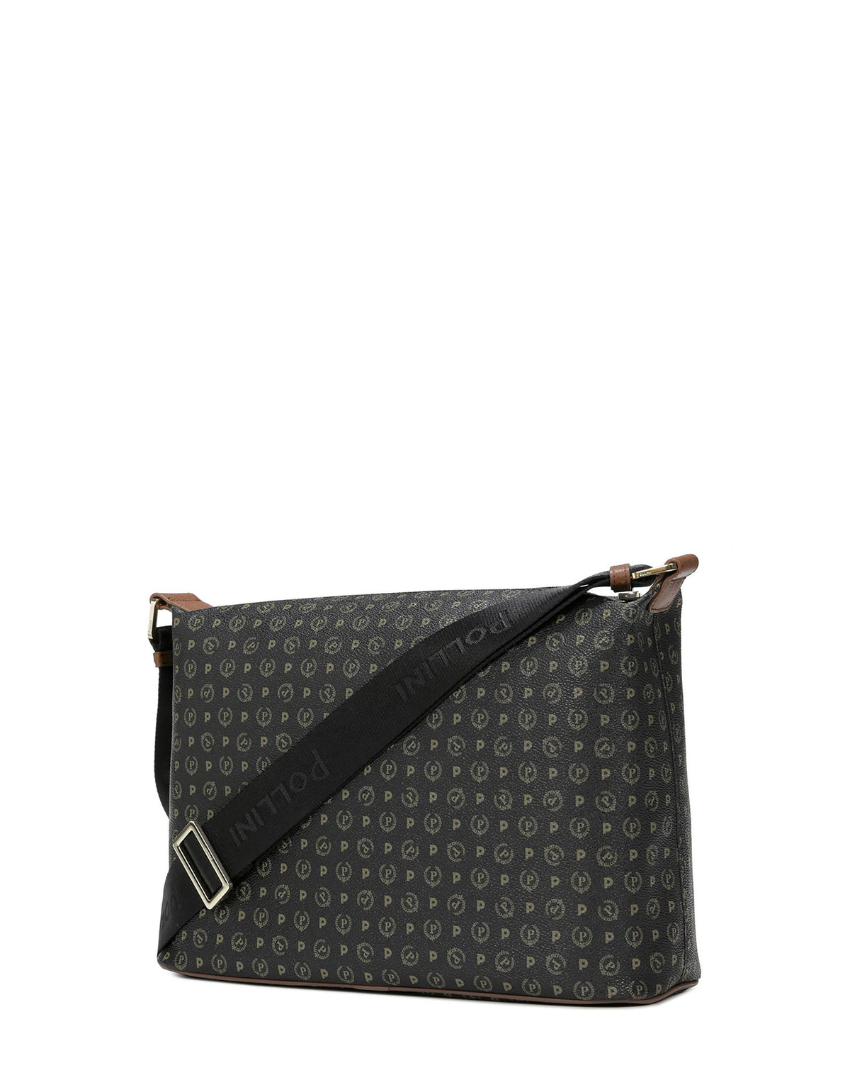Borsa Hobo Heritage Logo Classic Nero/marrone TE8400PP02Q1100DPVC NERO