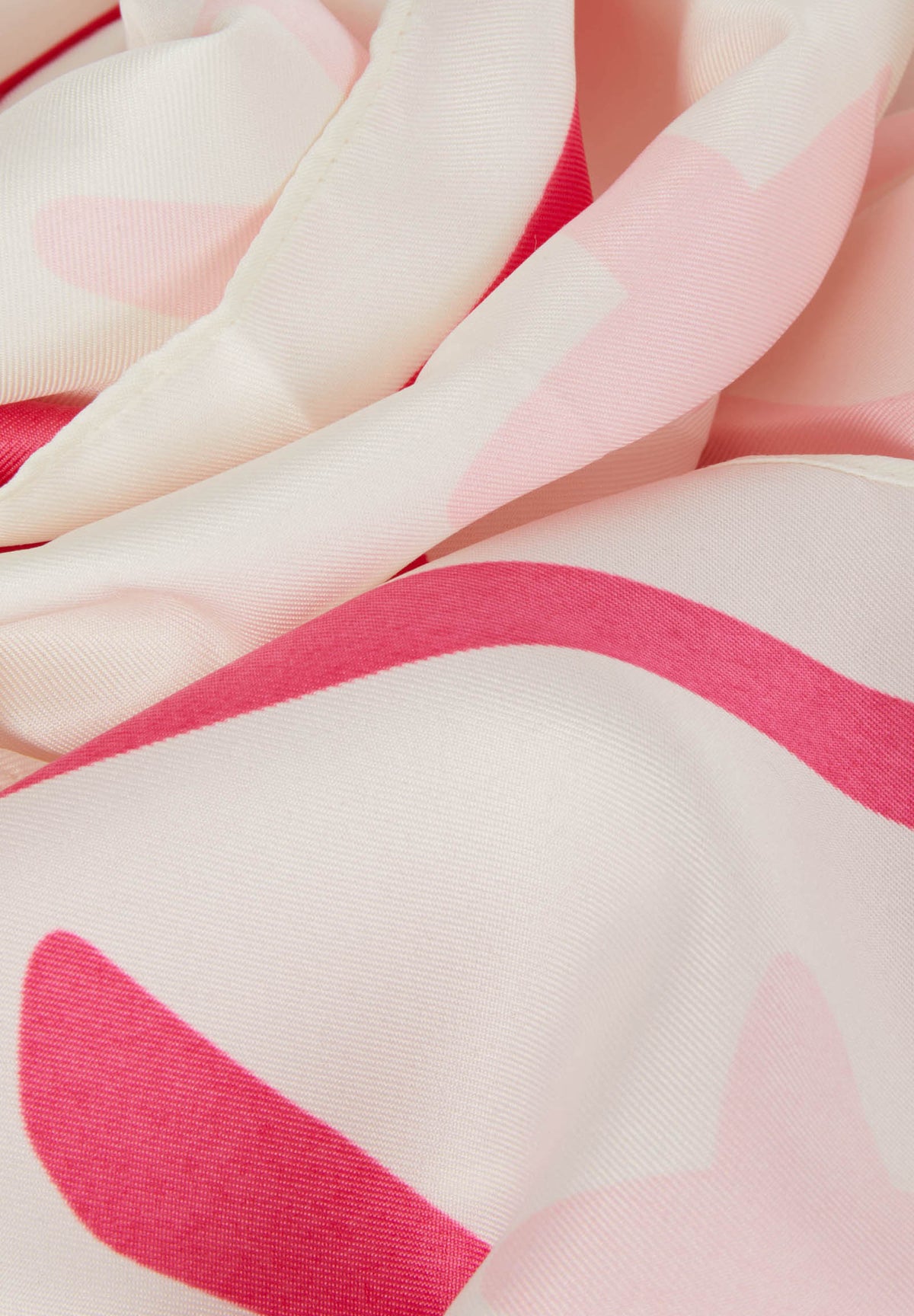 Foulard fluido con stampa 5PALM