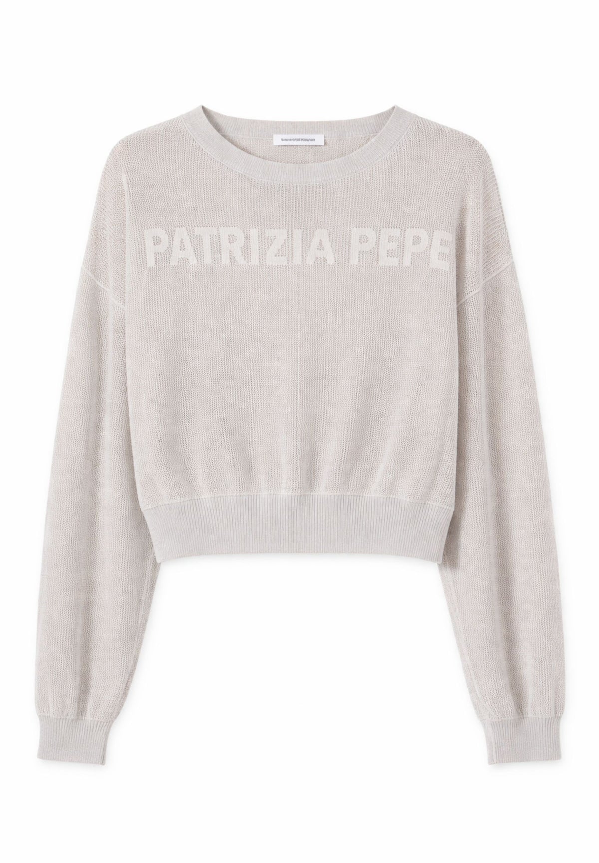 PATRIZIA PEPE Women's Fresh Gray Sweater