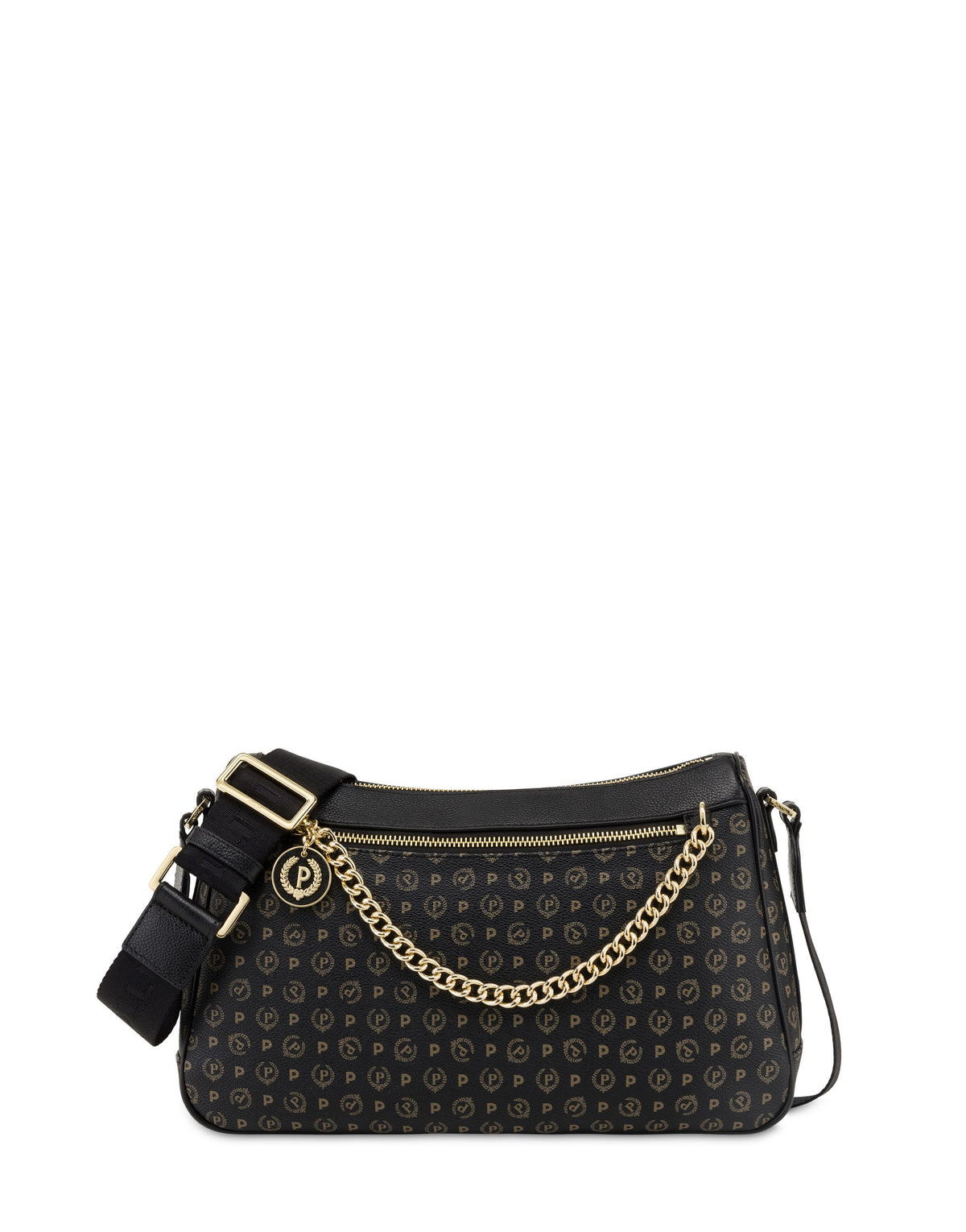 Borsa A Tracolla In Pvc Heritage Logo Classic Nero/nero TE8526PP0IQ1100APVC NERO