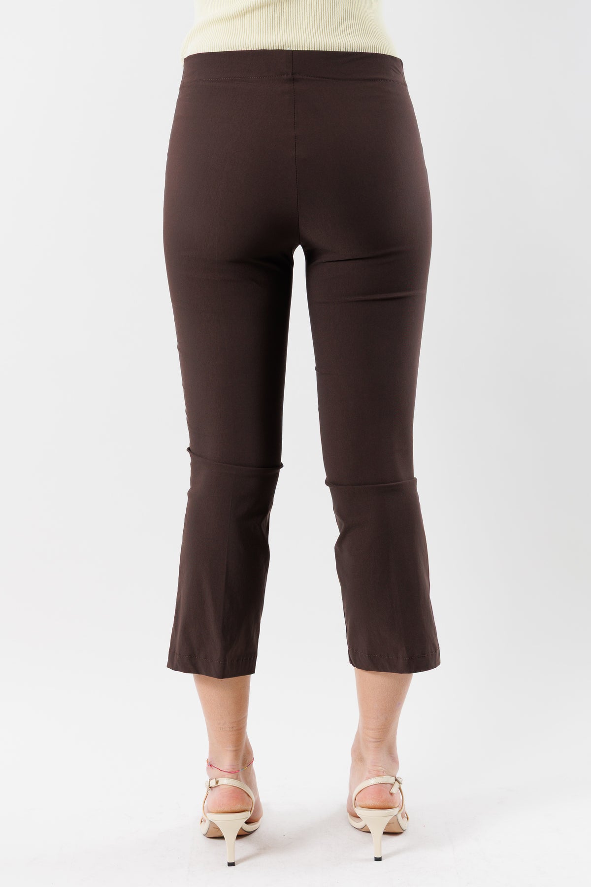 MESANGE Women's Trousers Dark Brown