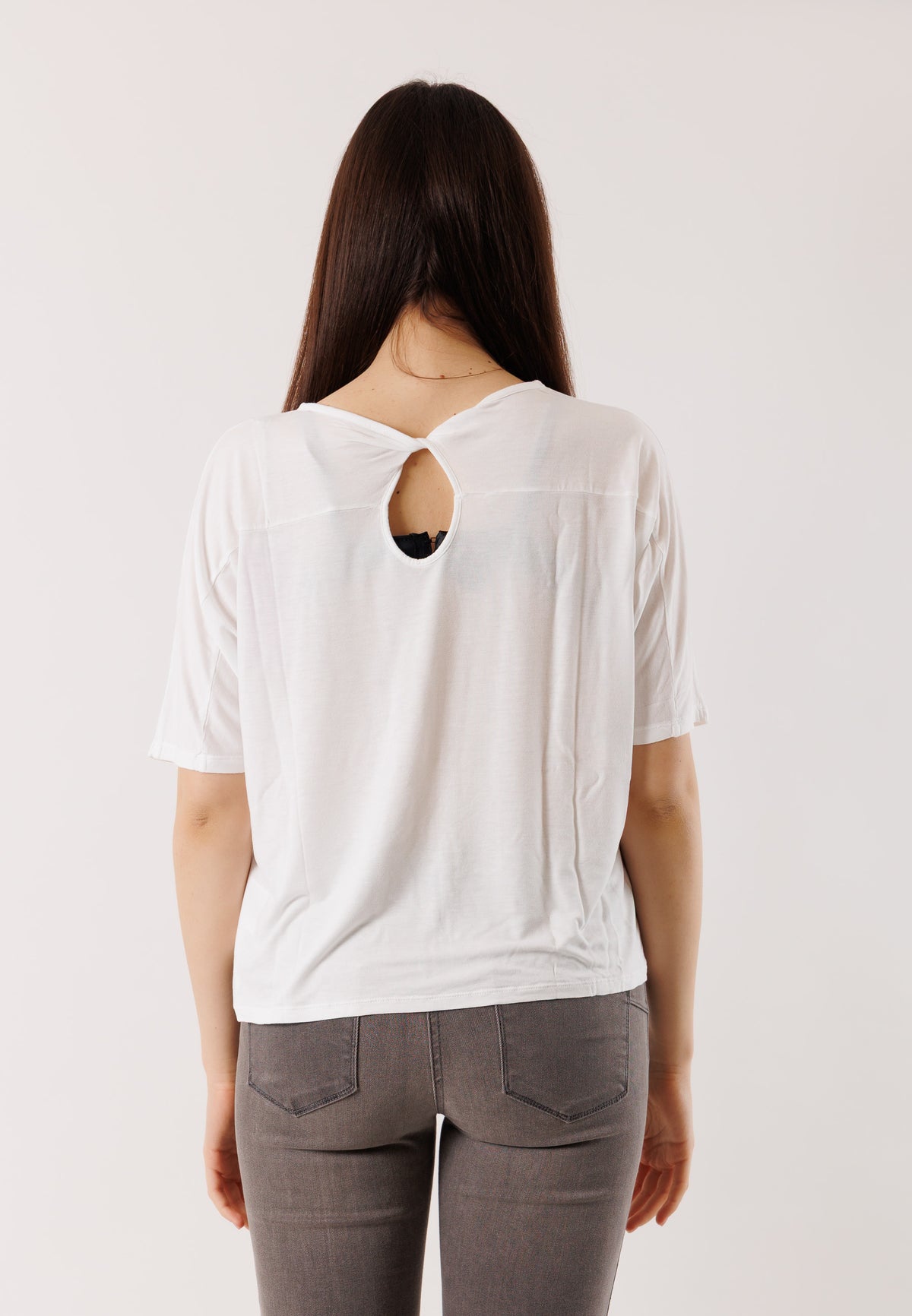 T-shirt morbida manica corta D42290