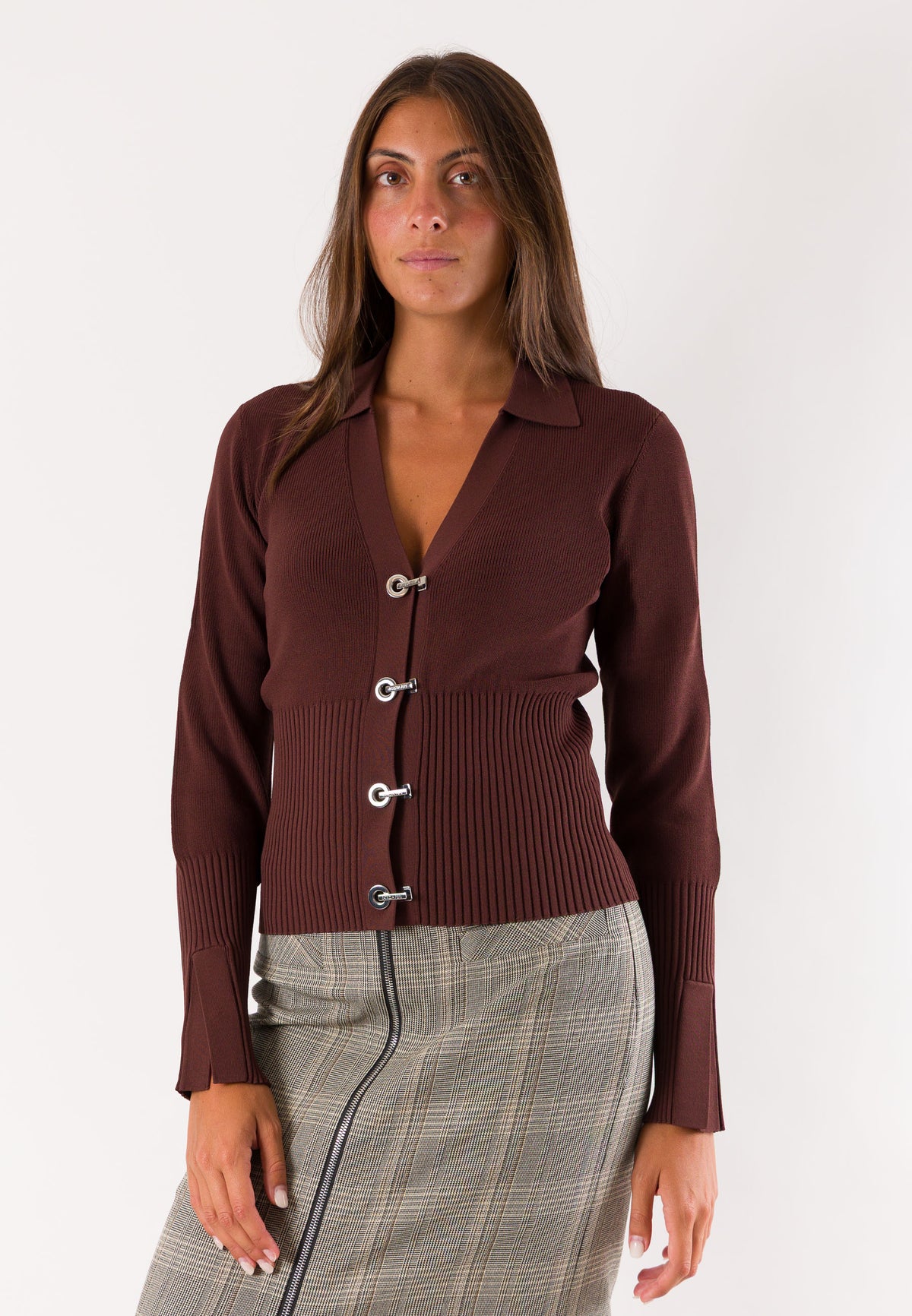 Cardigan con ganci Patrizia Pepe 8K0164KK003