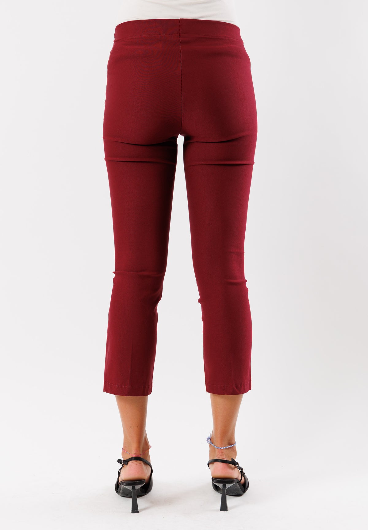 MESANGE Women's Trousers BURGUNDY