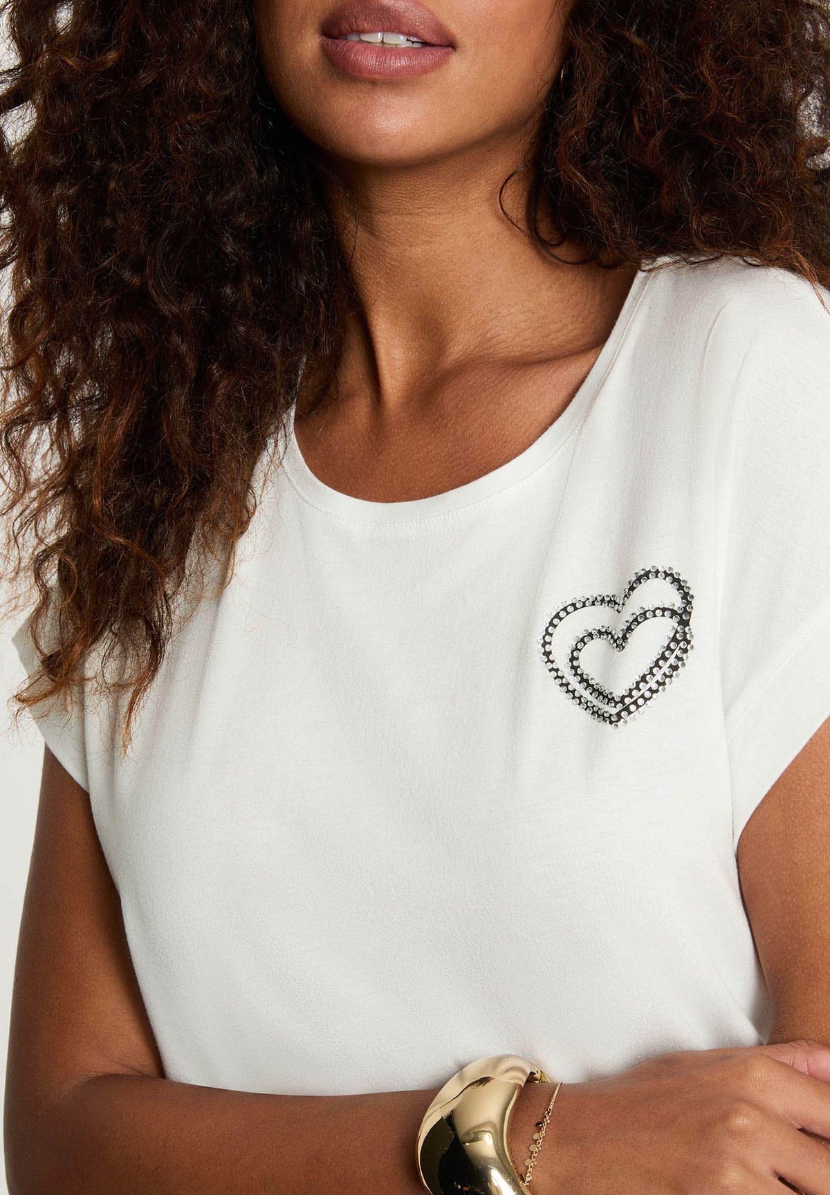 MORGAN DE TOI Women's T-shirt WHITE