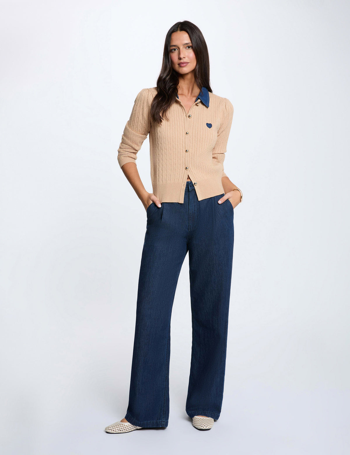 MORGAN DE TOI Women's Sweater CAMEL