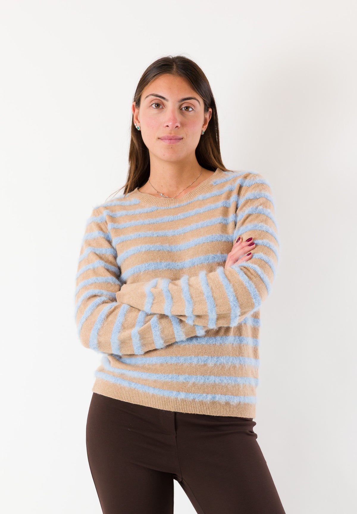 BY09048CARAMEL - Sweater - B,YU