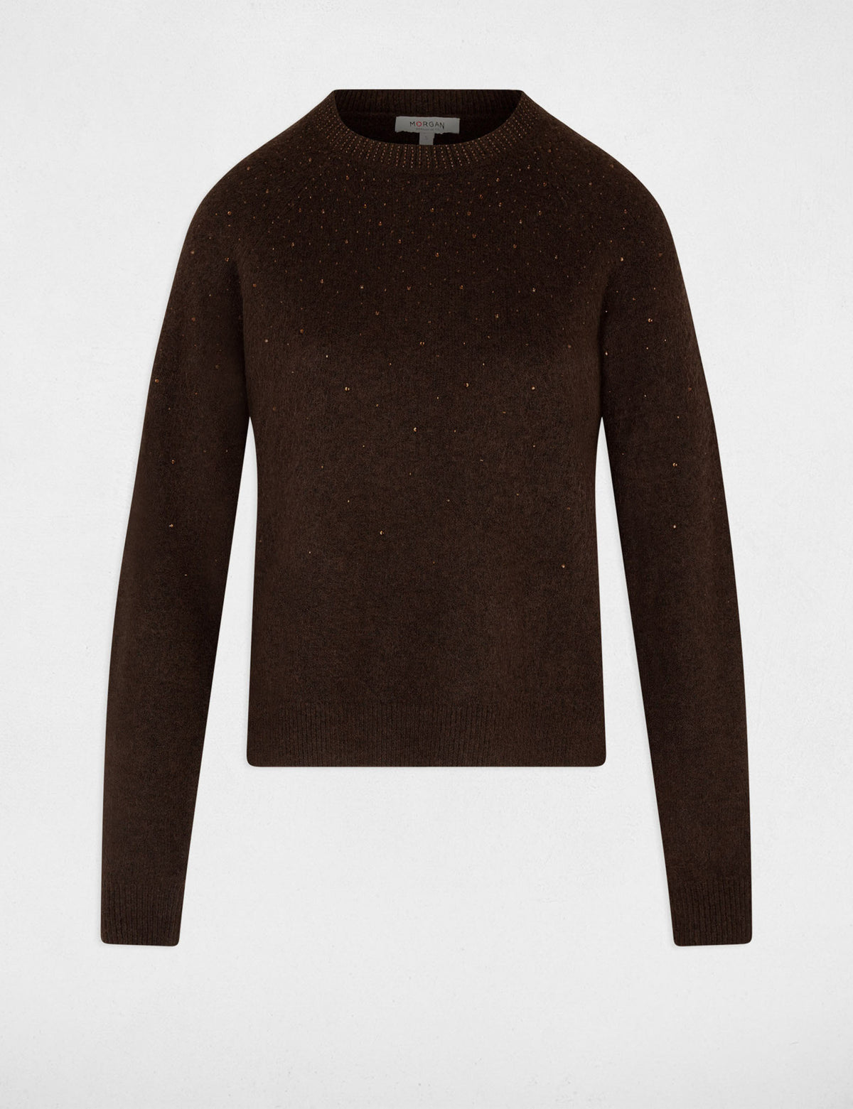 Morgan MFETE maglia con strass