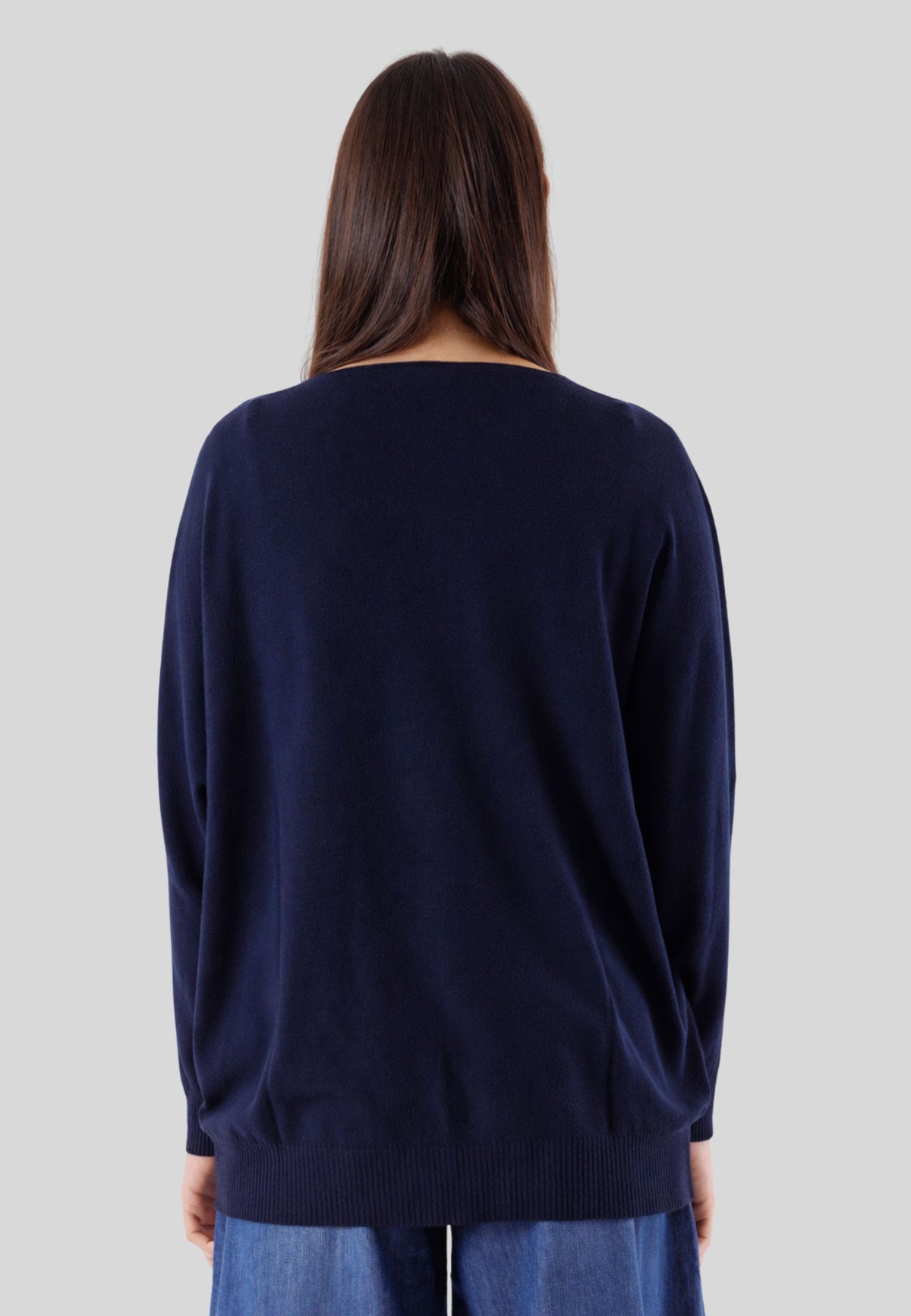 KONTATTO Women's Blue Sweater