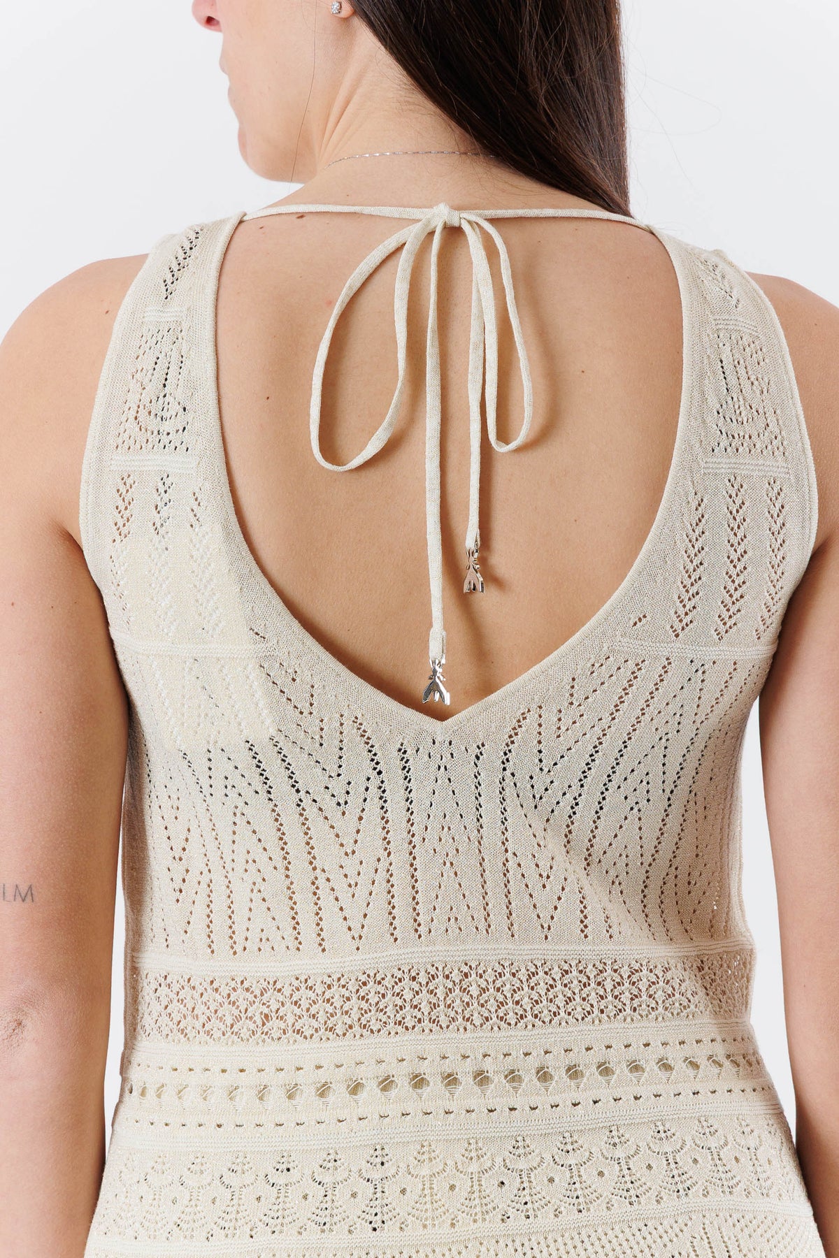 Maglia PATRIZIA PEPE Donna Summer cream lurex