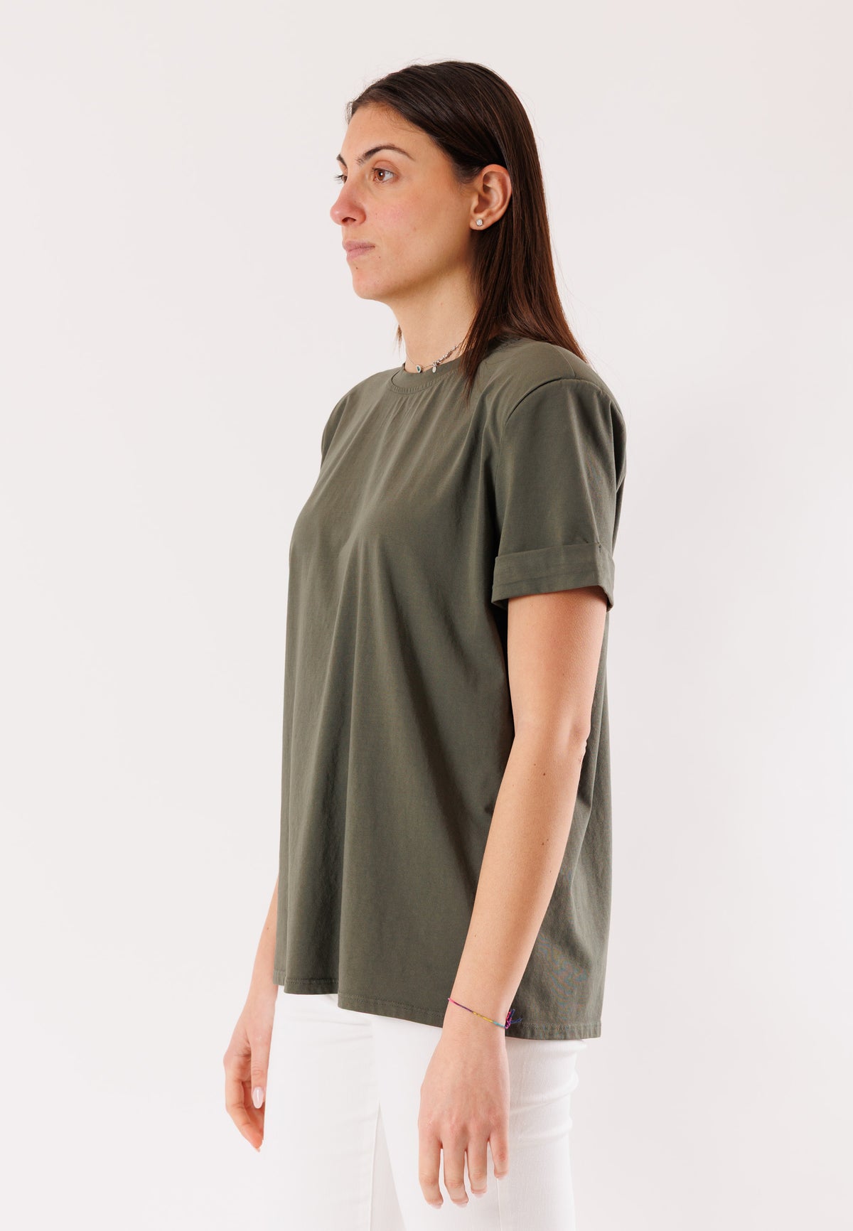 t-shirt con spalline NH409C
