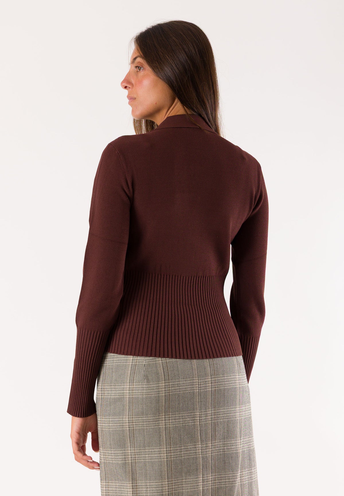 PATRIZIA PEPE Women's Sweater Wood Brown