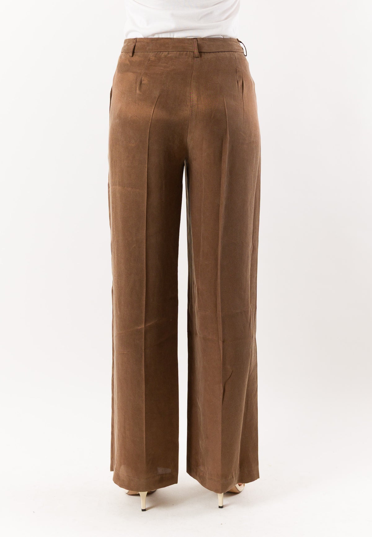 MESANGE Women's Trousers Brown