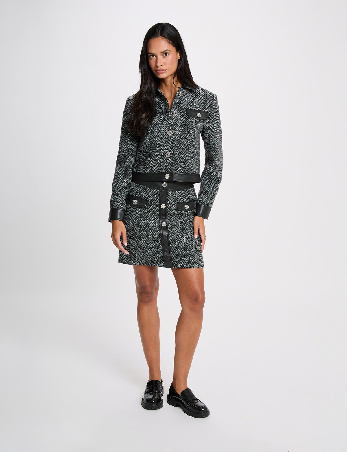 Morgan VDEGGY giacca cropped spigata