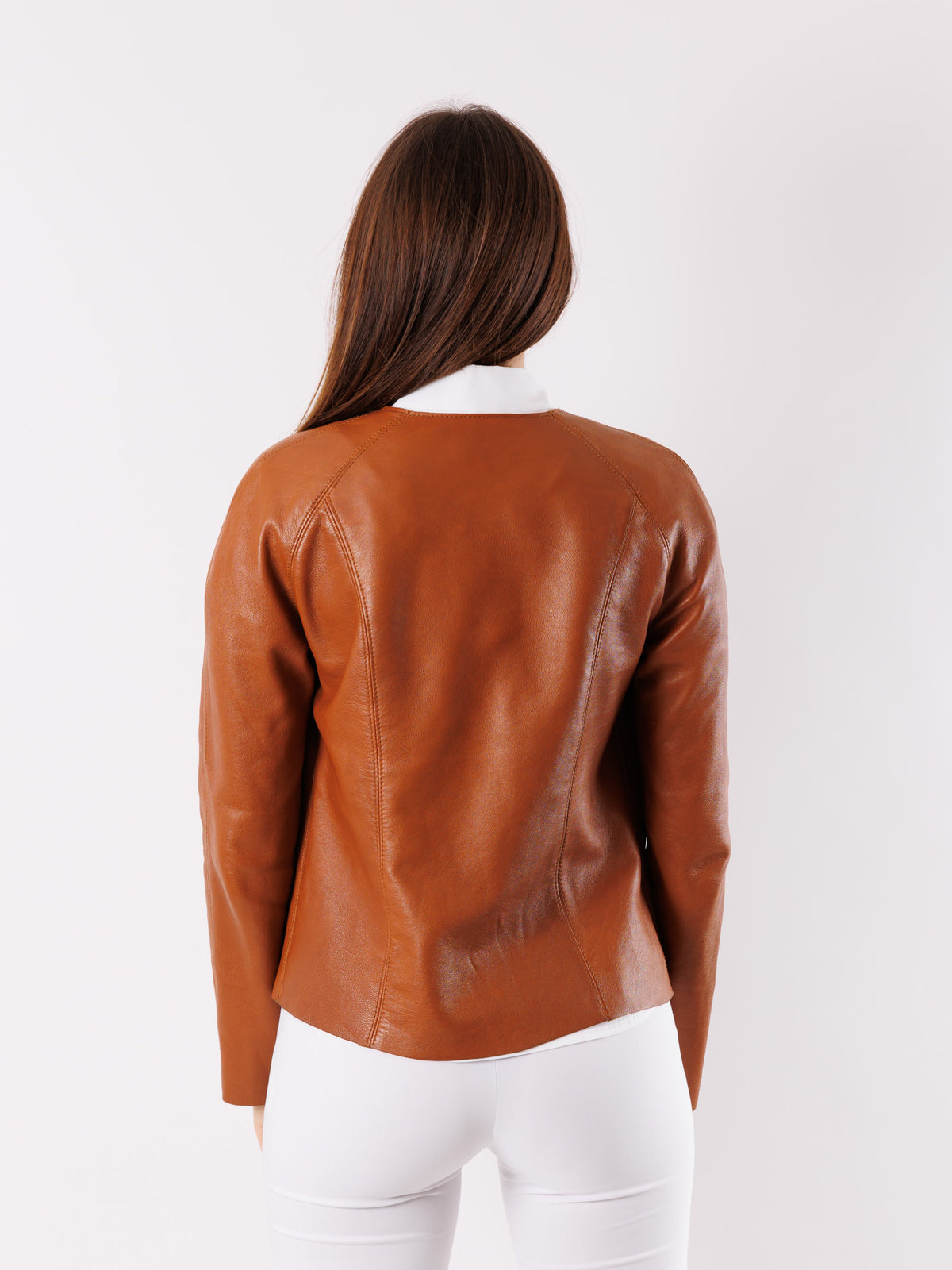 Giacca in Vera Pelle Sfoderata GB3318