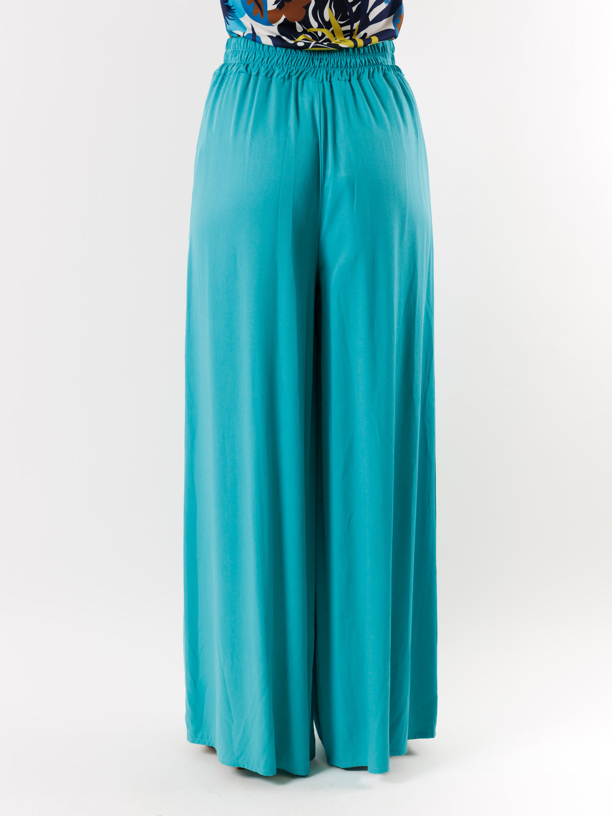 MU737ACQUA - Trousers - KONTATTO