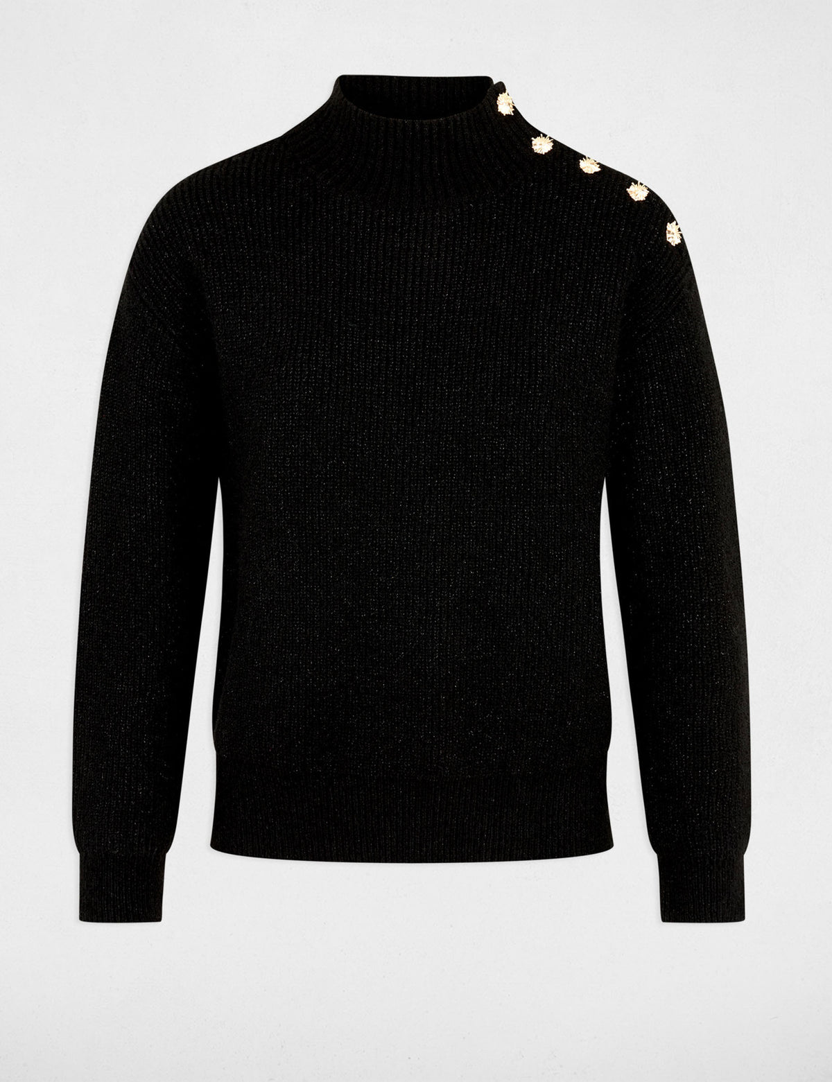 Morgan MSTORE maglia collo alto bottoni