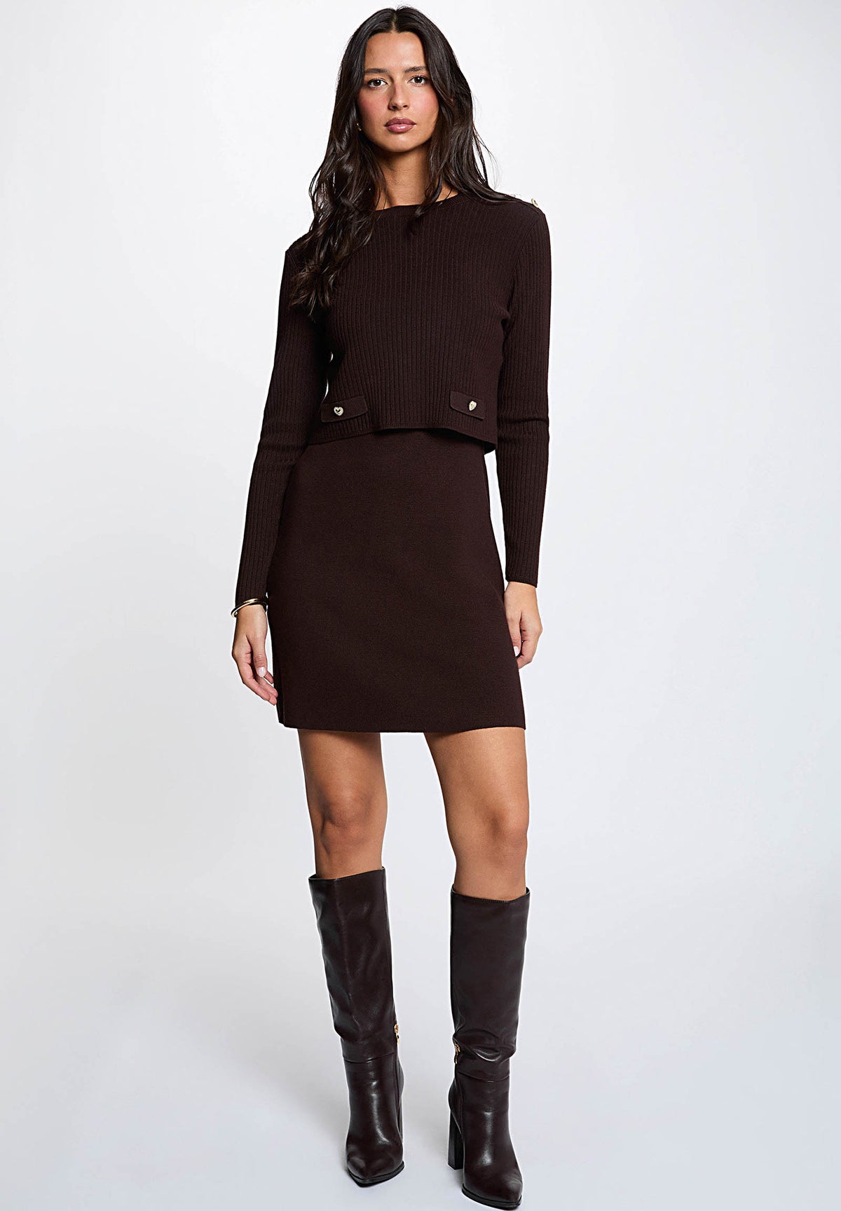 MORGAN DE TOI Women's Dress CAFE