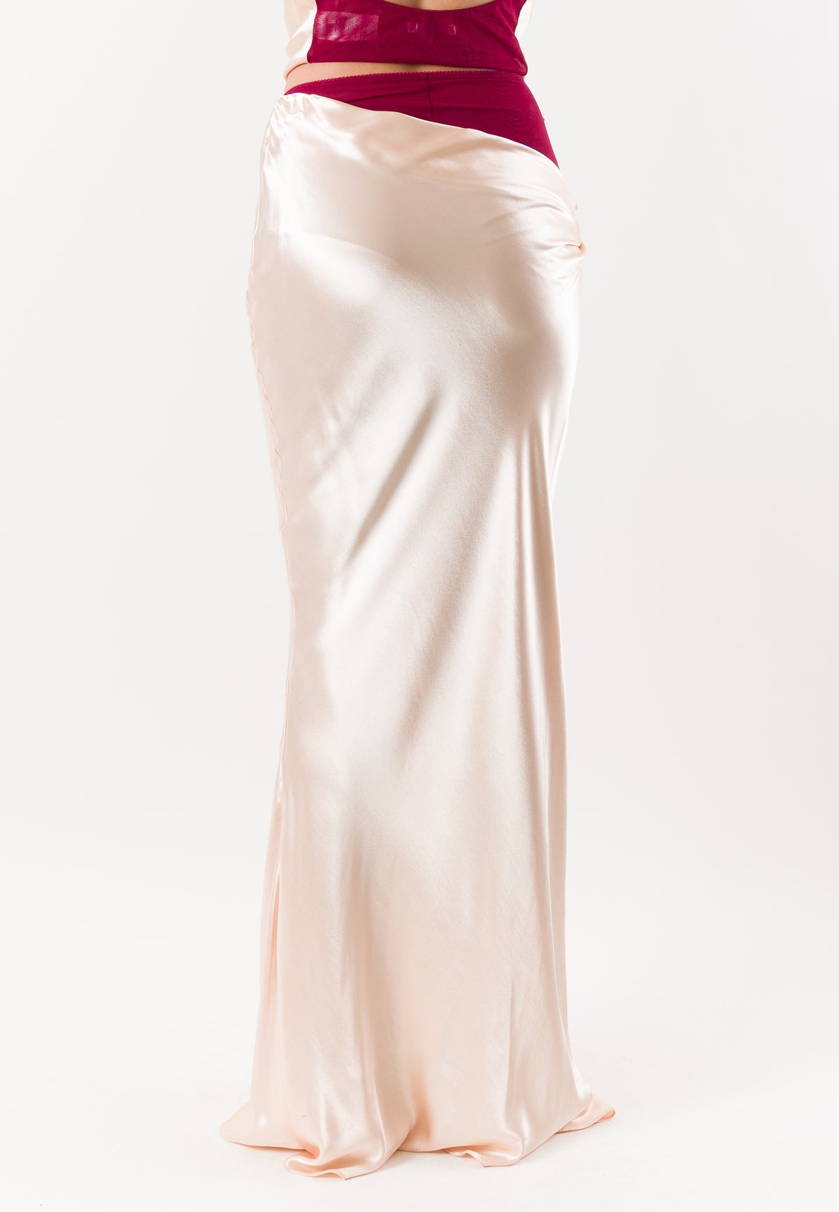 PATRIZIA PEPE Women's Silky Nude Skirt