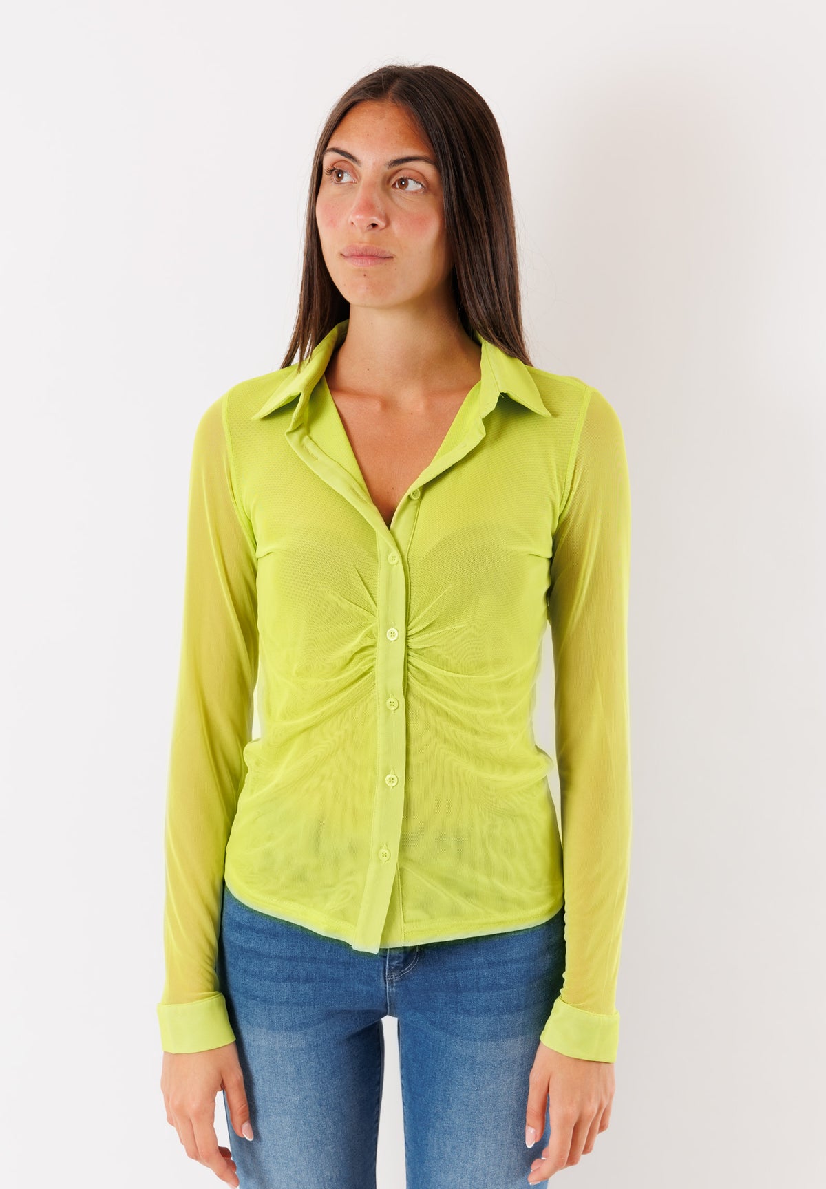 camicia microrete 3130