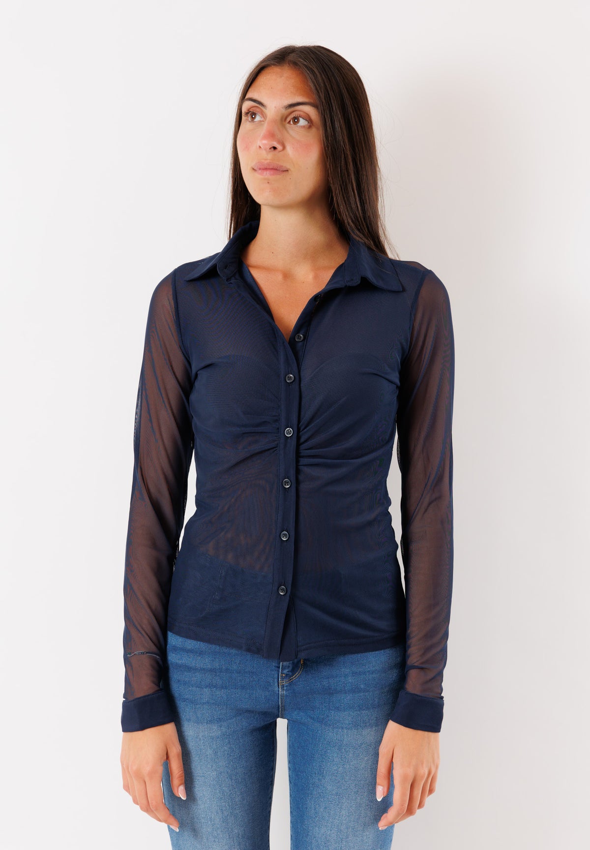 camicia microrete 3130